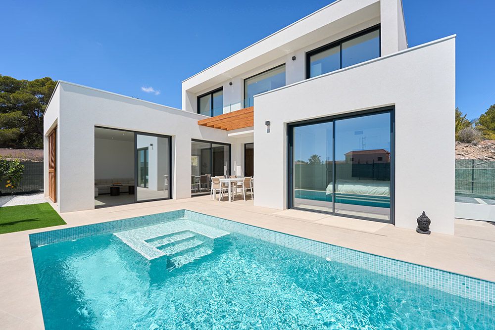 CBHN0920 - Villa moderne à Albir - Alfaz del Pi avec vue sur la mer