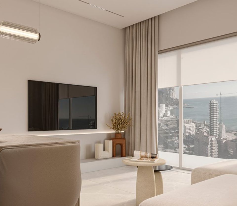 Appartement de 2 chambres à Calpe avec piscine