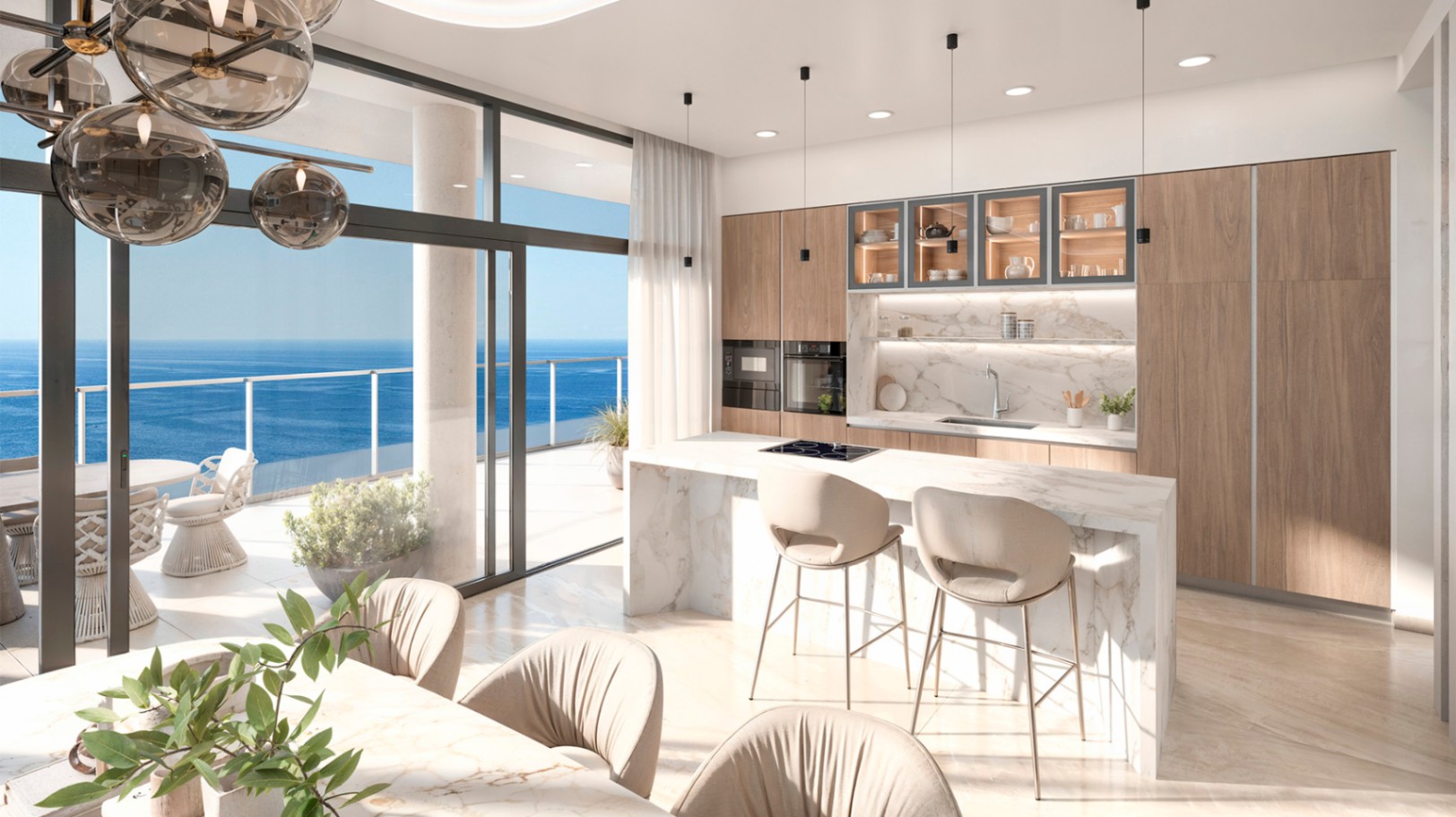 Appartement d'une chambre et d'une salle de bain sur la plage de Pniente à Benidorm