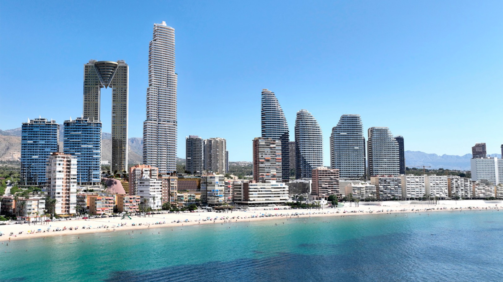 Appartement de luxe de 4 chambres et 4 salles de bains à Playa de Poniente, Benidorm