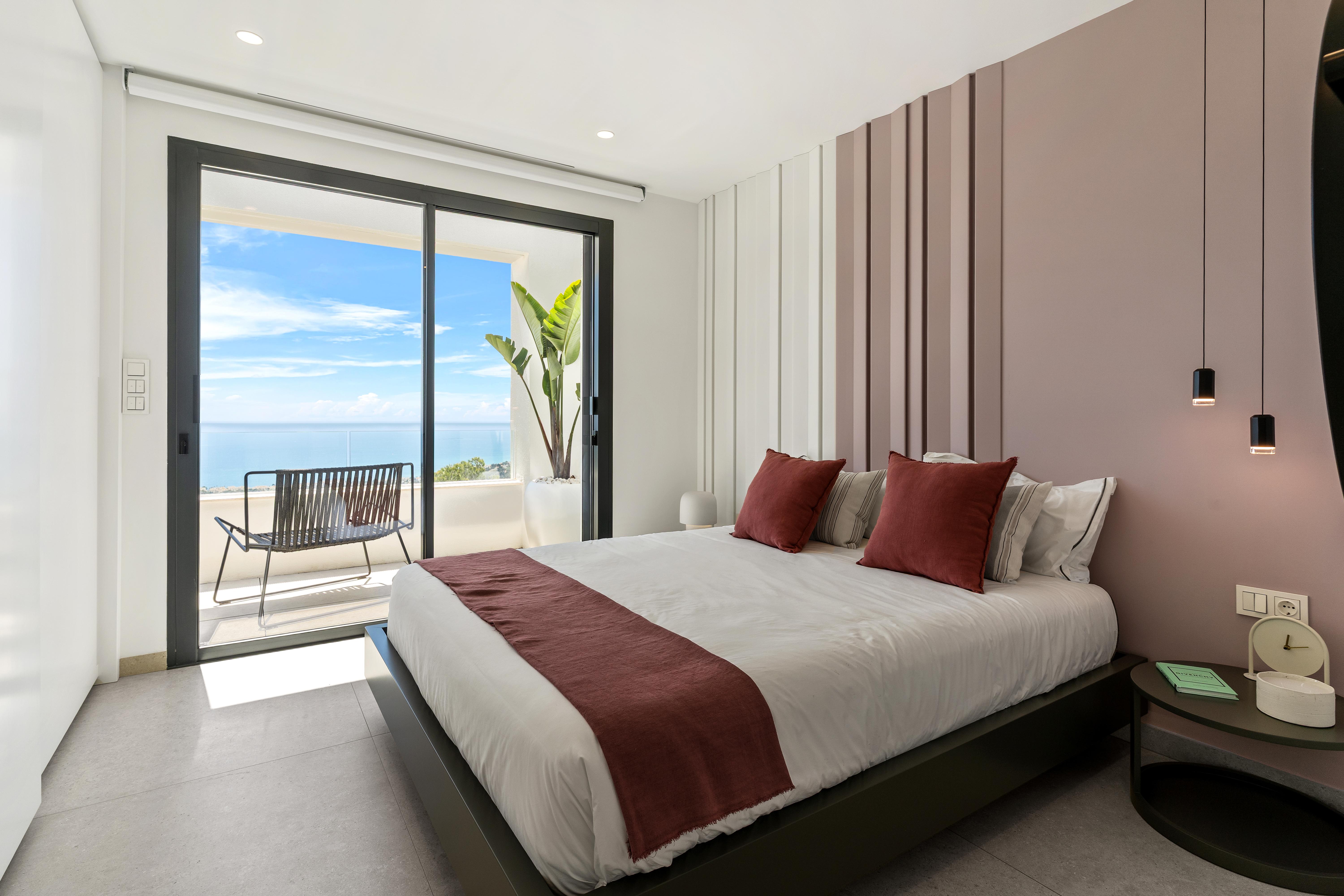 Villa contemporaine exclusive meublée avec vue sur la mer à Altea