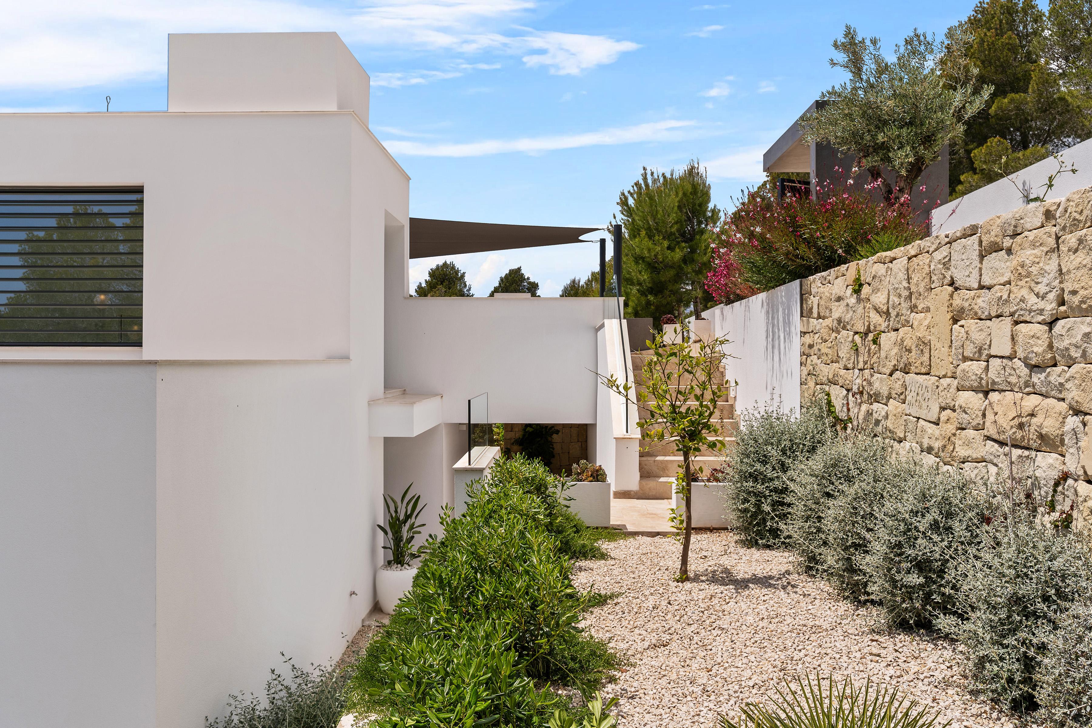Villa contemporaine exclusive meublée avec vue sur la mer à Altea