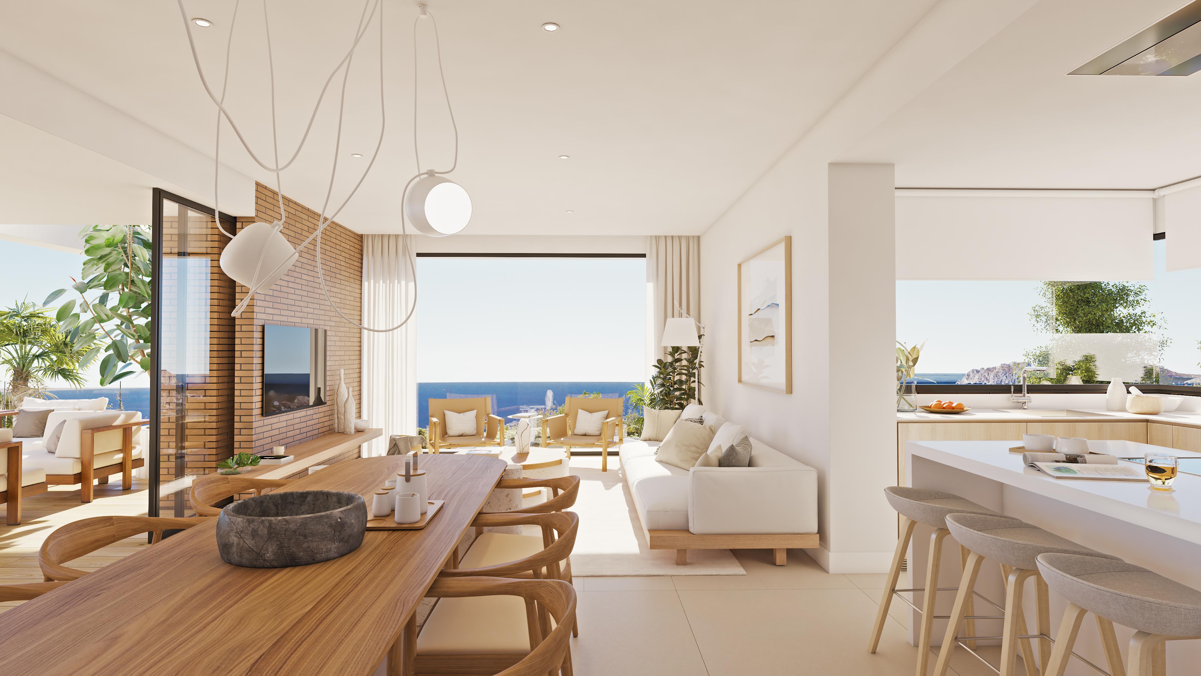 Exclusive modern villa with sea views in Moraira