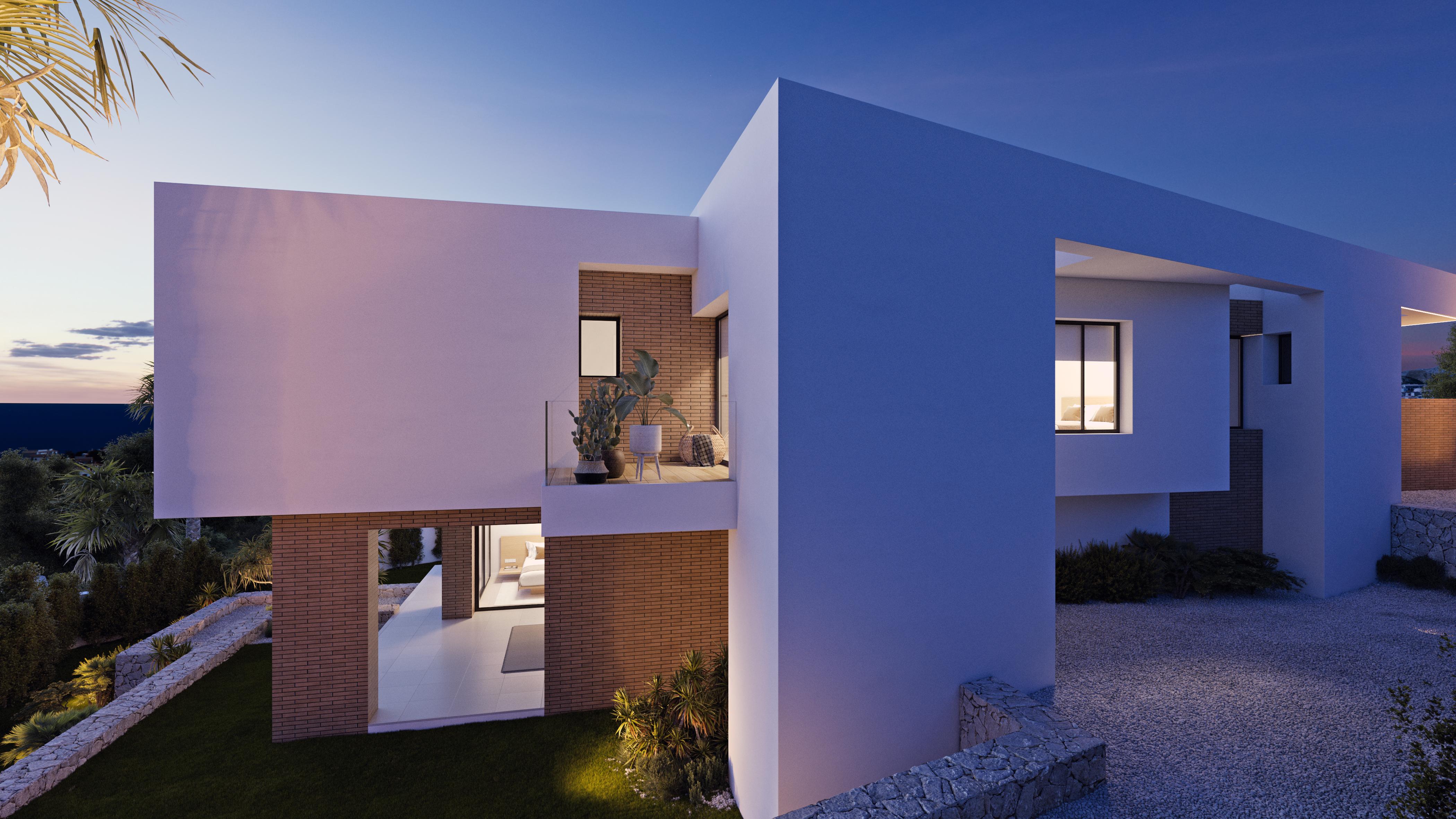 Exclusive modern villa with sea views in Moraira