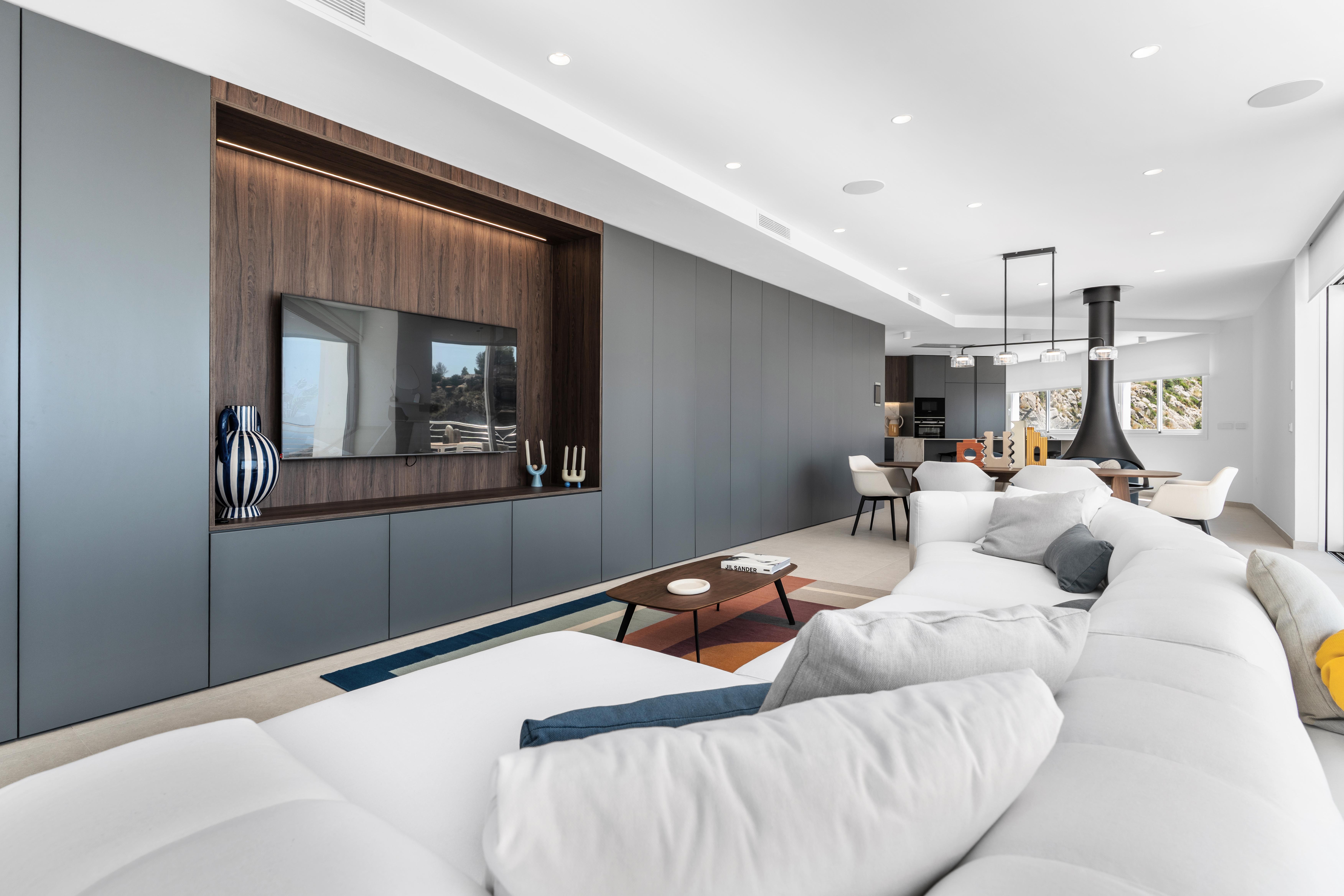 Villa moderne exclusive avec 4 chambres et terrasses panoramiques à Altea