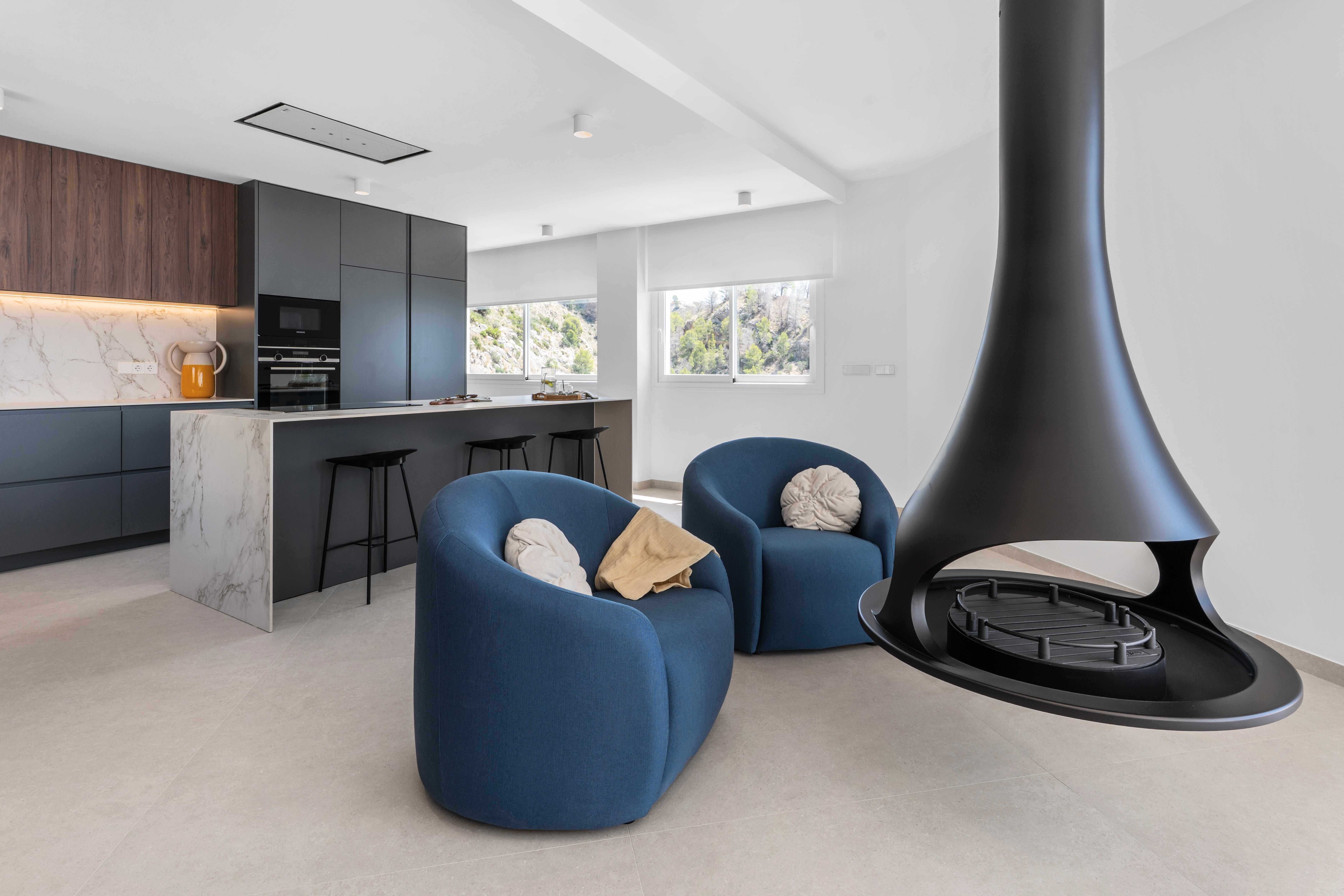 Villa moderne exclusive avec 4 chambres et terrasses panoramiques à Altea