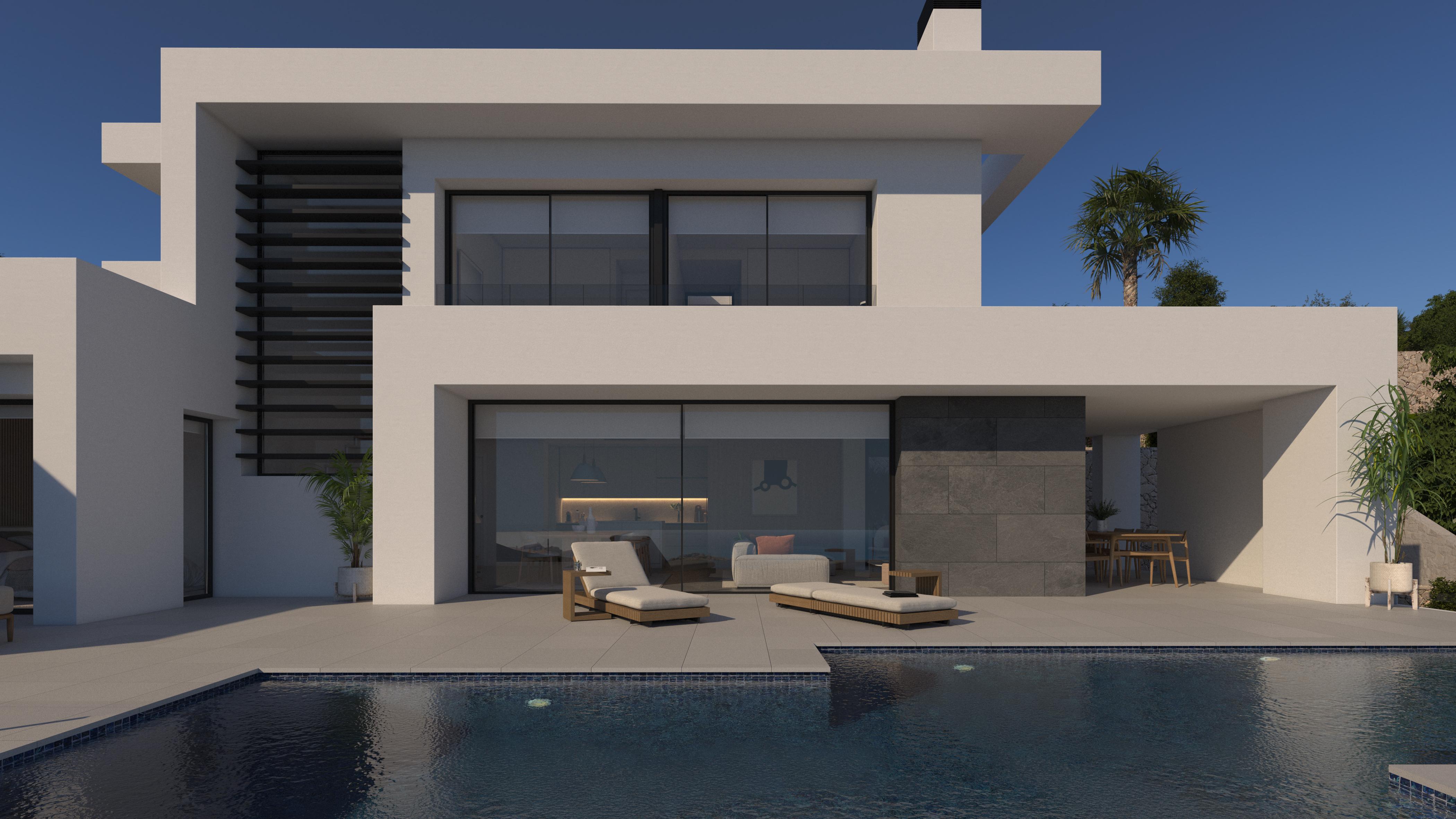 Moderne villa met 3 slaapkamers, panoramische terrassen en premium afwerkingen