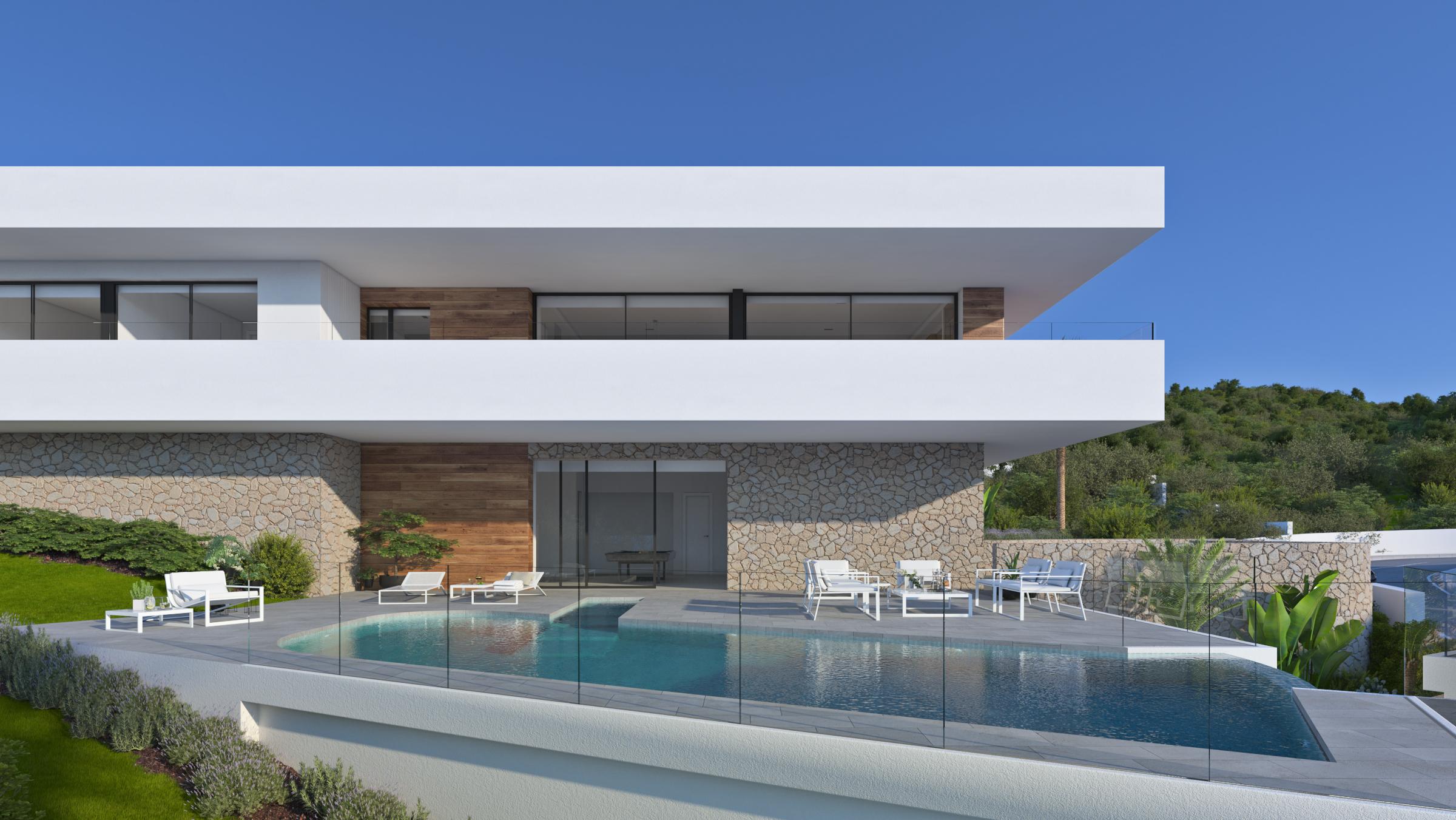 23300 - Moderne villa met premium ontwerp in Moraira