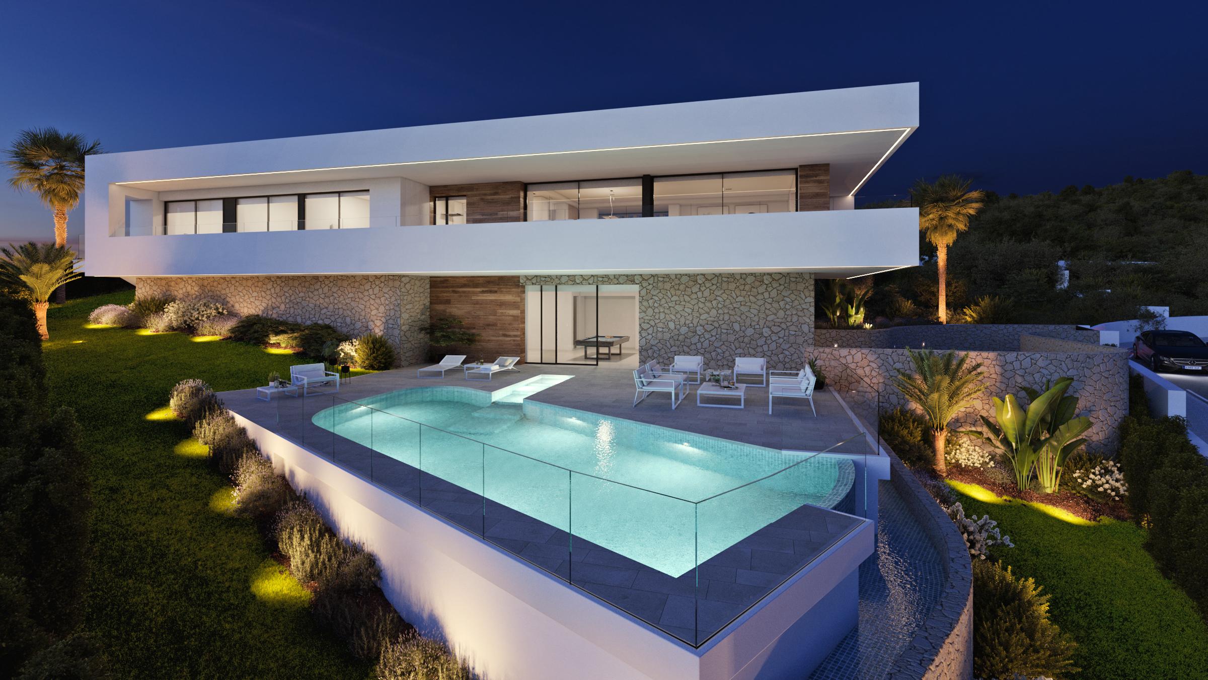 Villa moderne avec design premium à Moraira