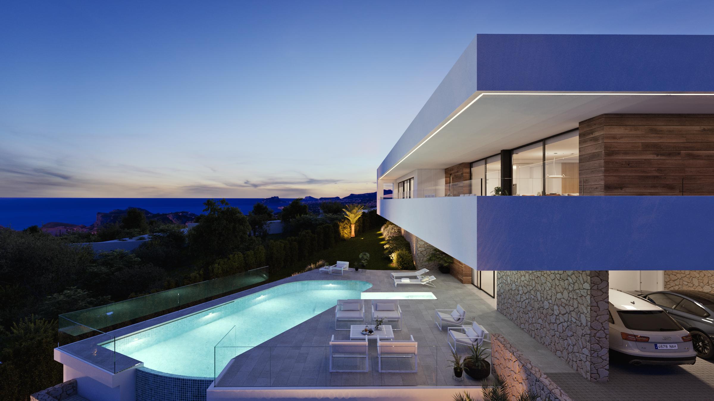 Villa moderne avec design premium à Moraira