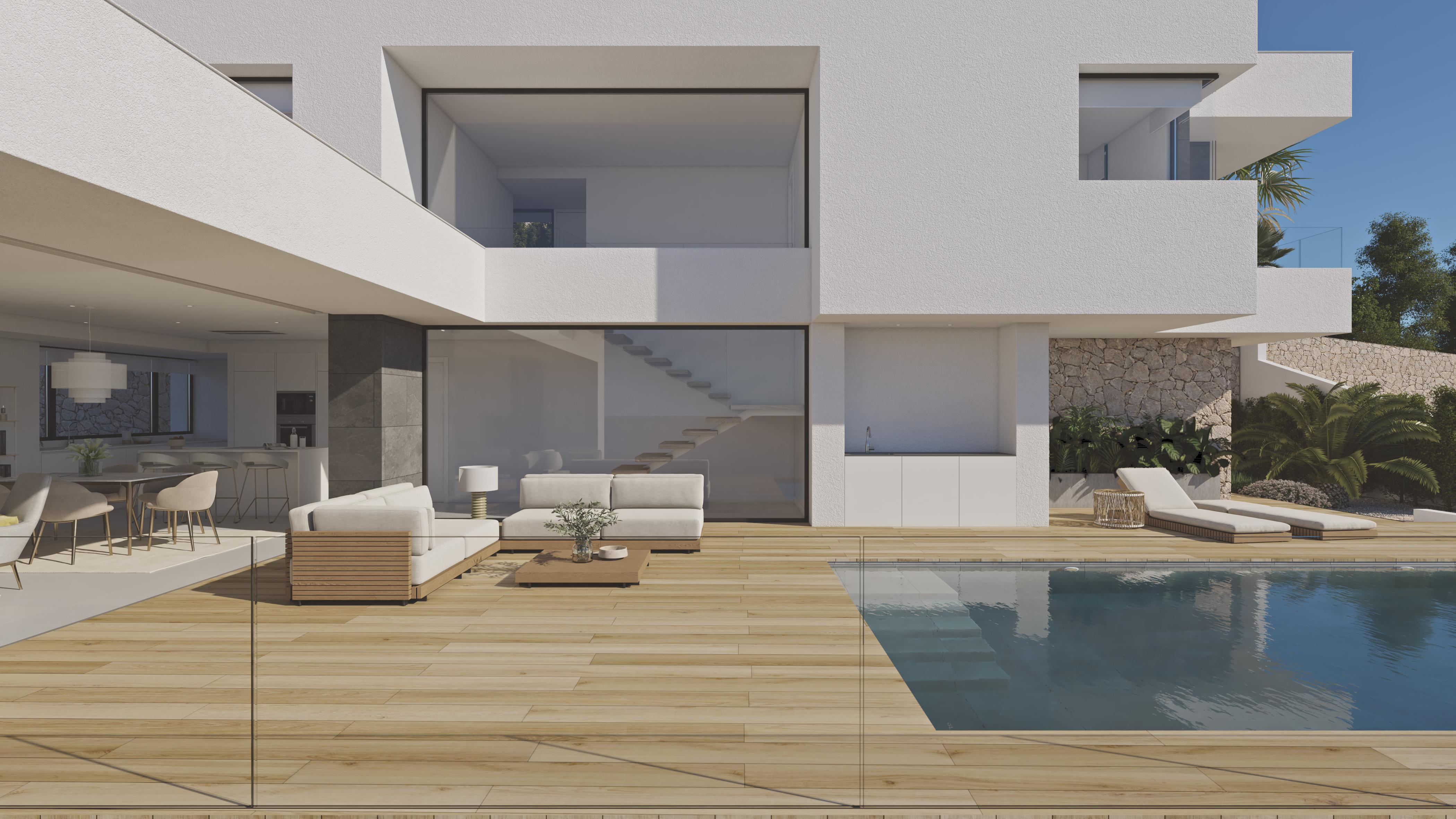 Villa de luxe avec vue sur la mer de Moraira