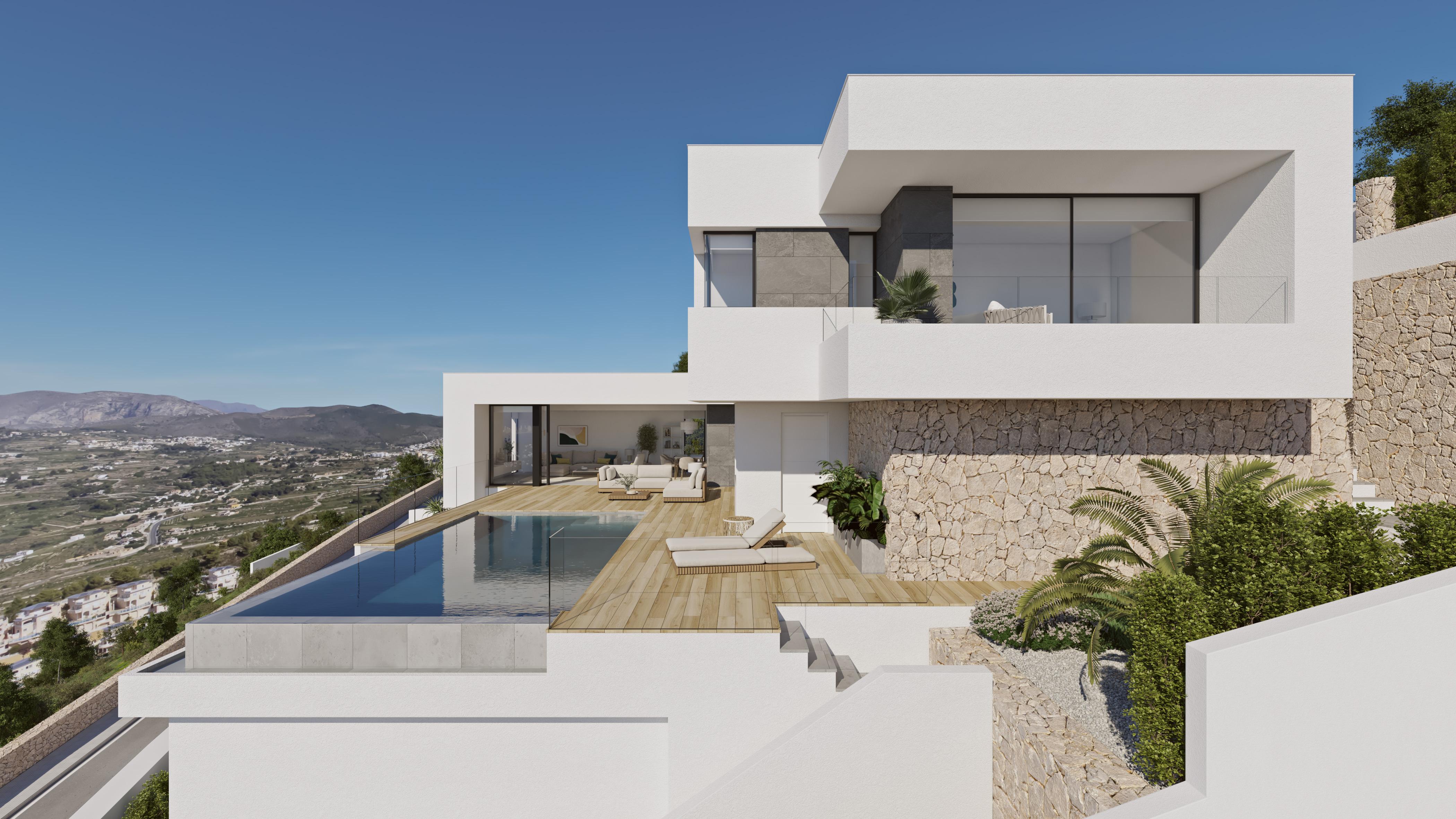 Villa de luxe avec vue sur la mer de Moraira