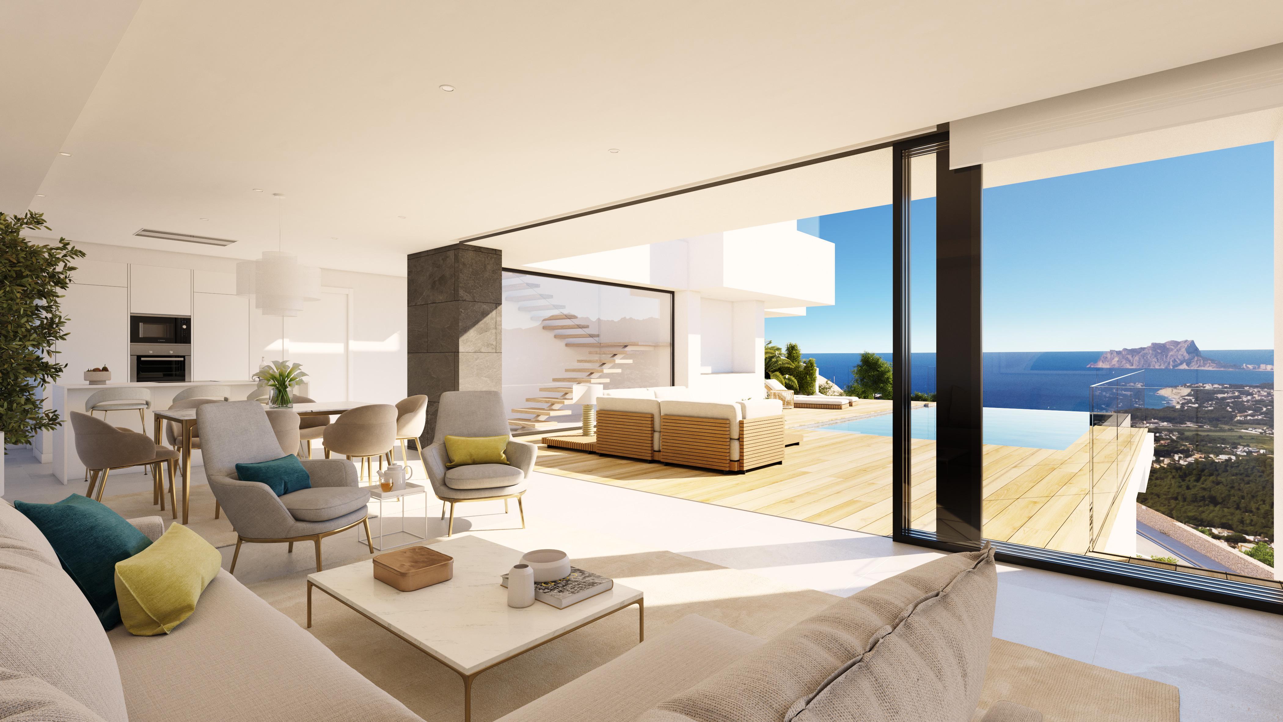 Villa de luxe avec vue sur la mer de Moraira