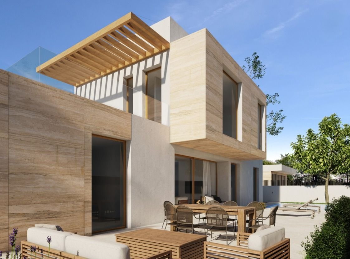 Modern 3-bedroom villas in Denia