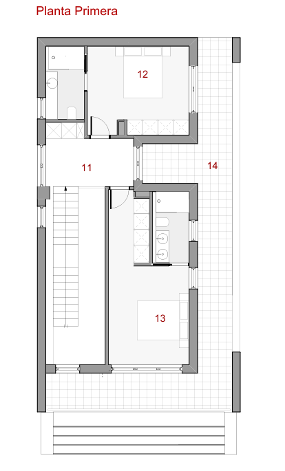Villa contemporaine avec vue sur la mer et sur la Sierra Cortina