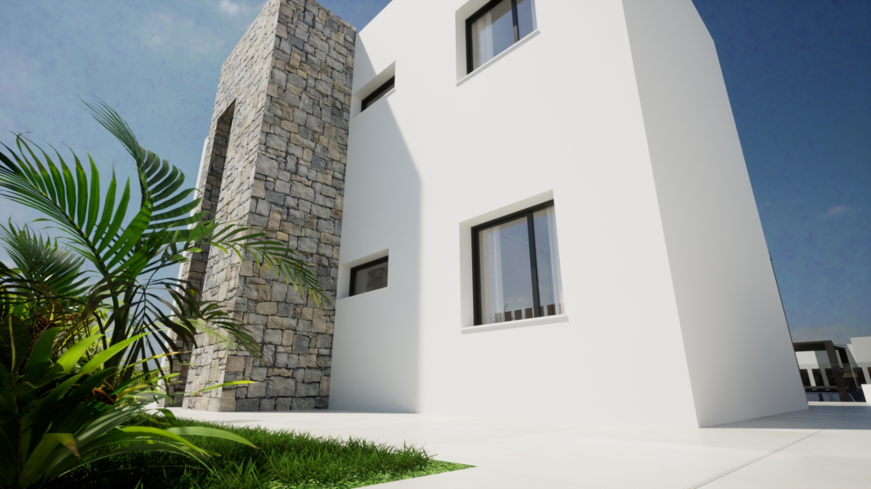 Villa de 3 chambres avec piscine et terrasses