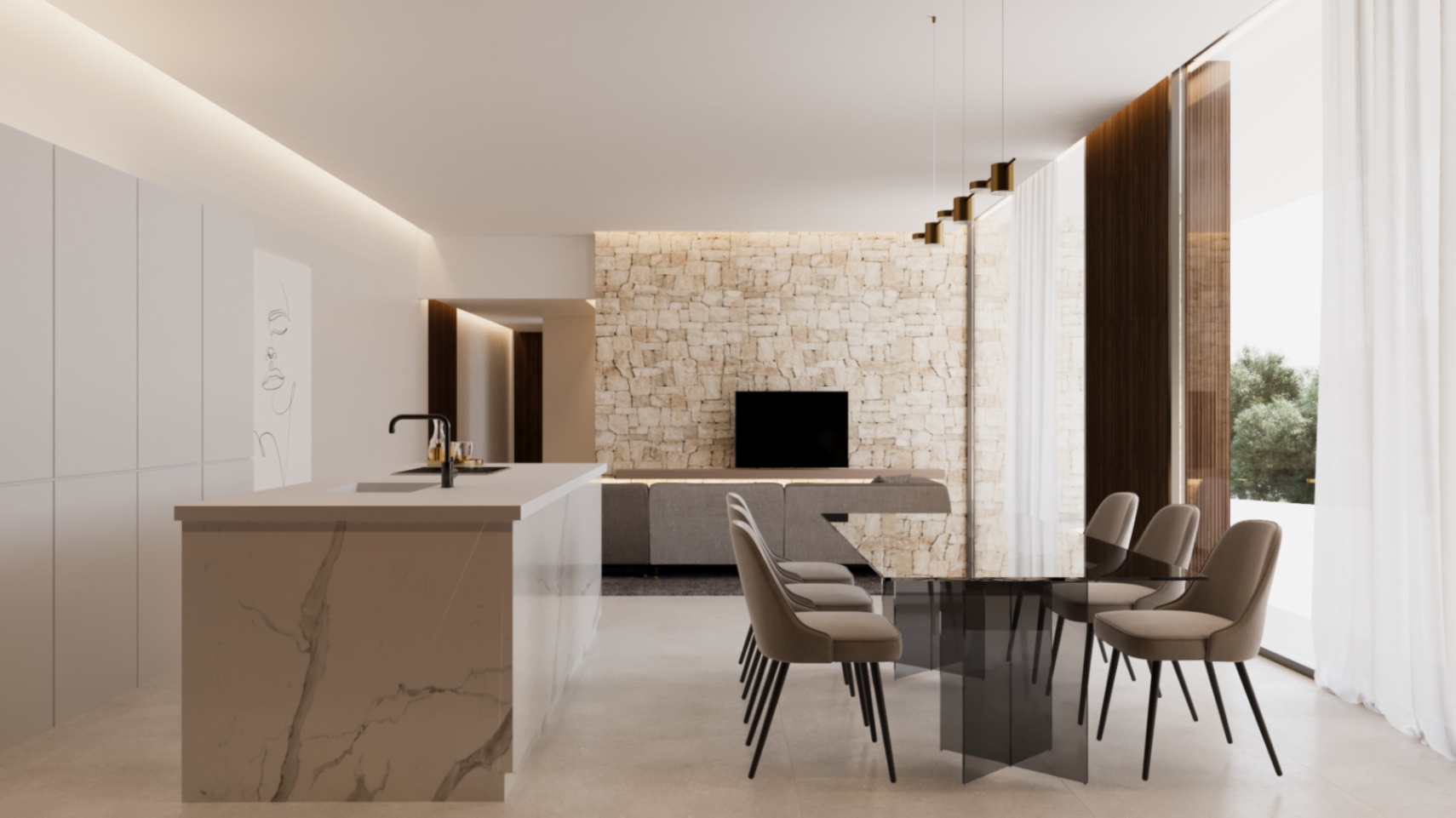 Luxury villa on one floor in Dénia - Luxury Village Dénia