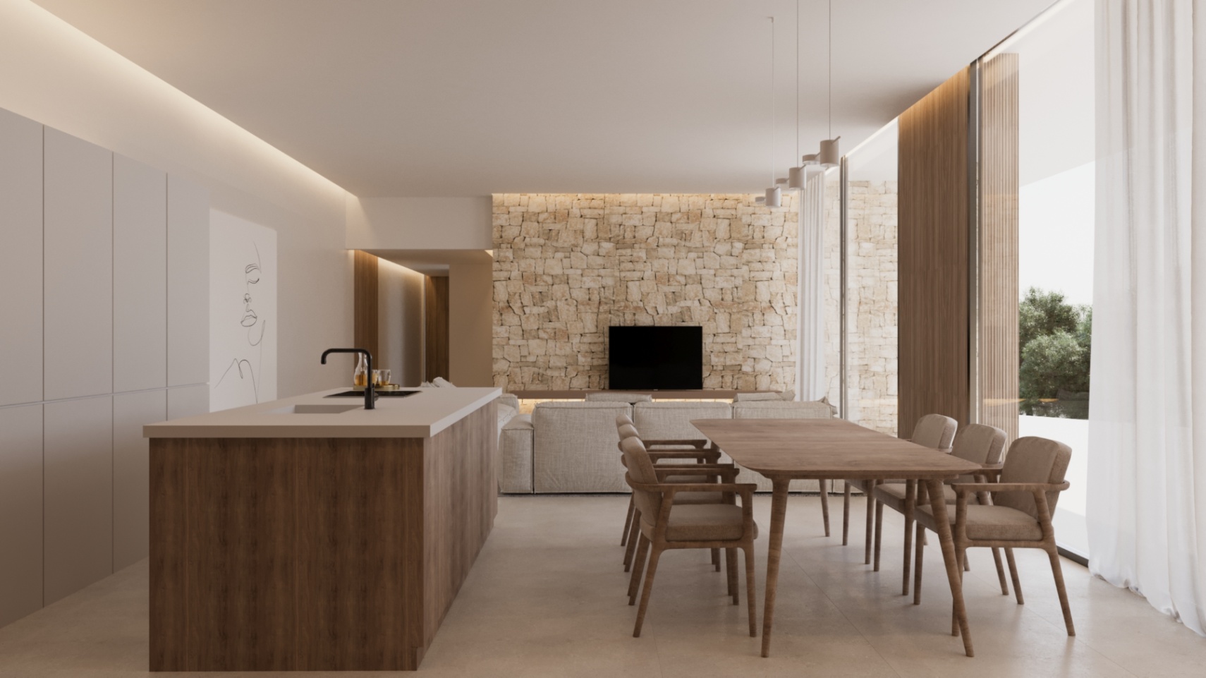 Luxury villa on one floor in Dénia - Luxury Village Dénia