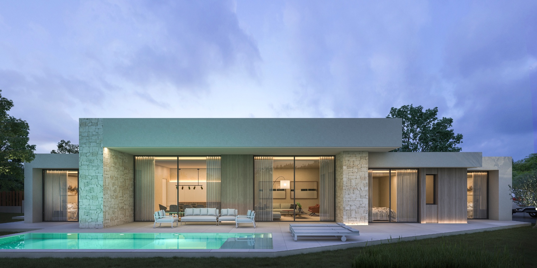 Luxury villa on one floor in Dénia - Luxury Village Dénia