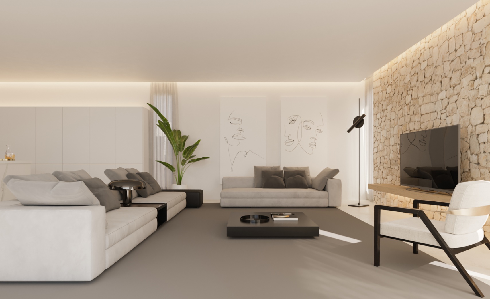 Вилла класса люкс современного дизайна с 3 спальнями и бассейном - Luxury Village Denia
