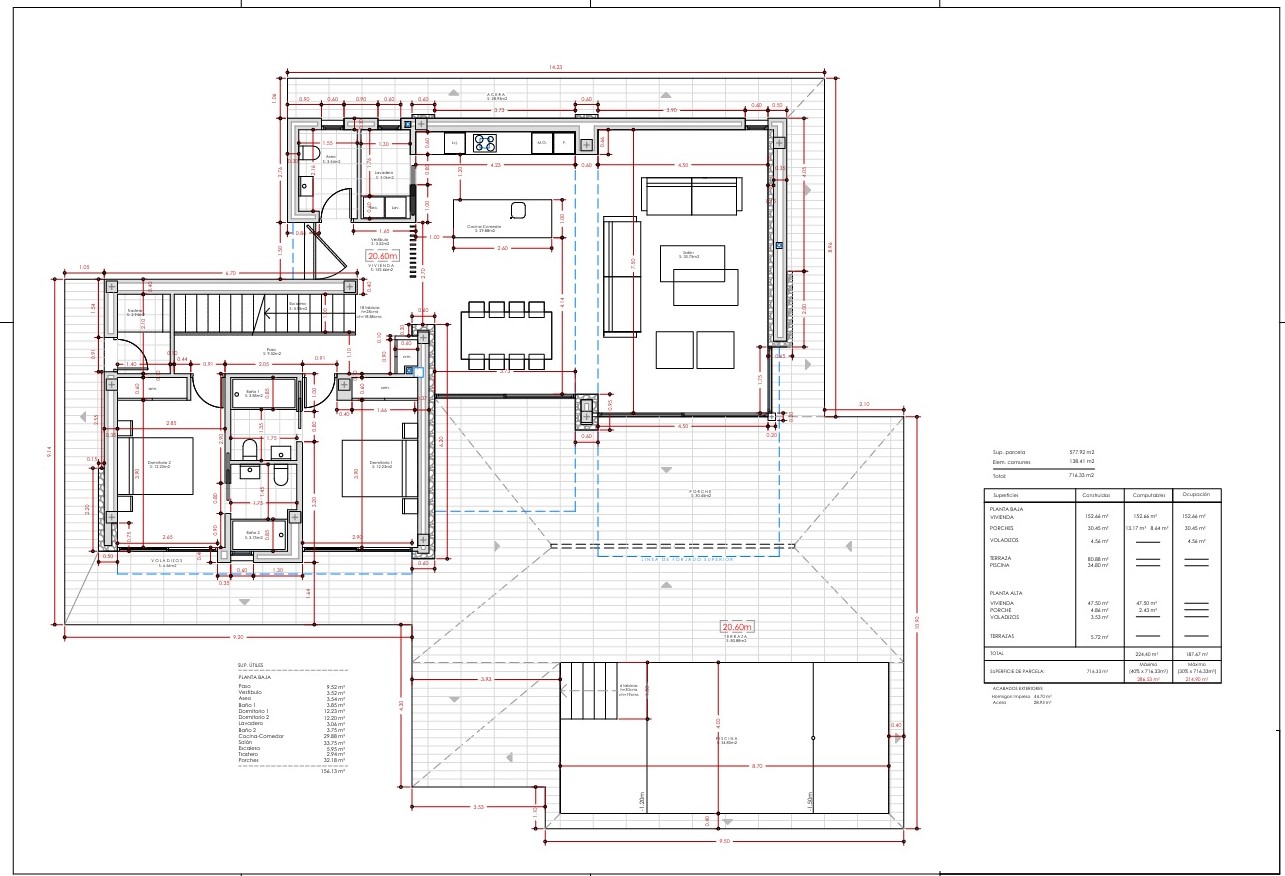 Villa de luxe contemporaine à vendre à Dénia – Design méditerranéen et piscine privée à Luxury Village Dénia