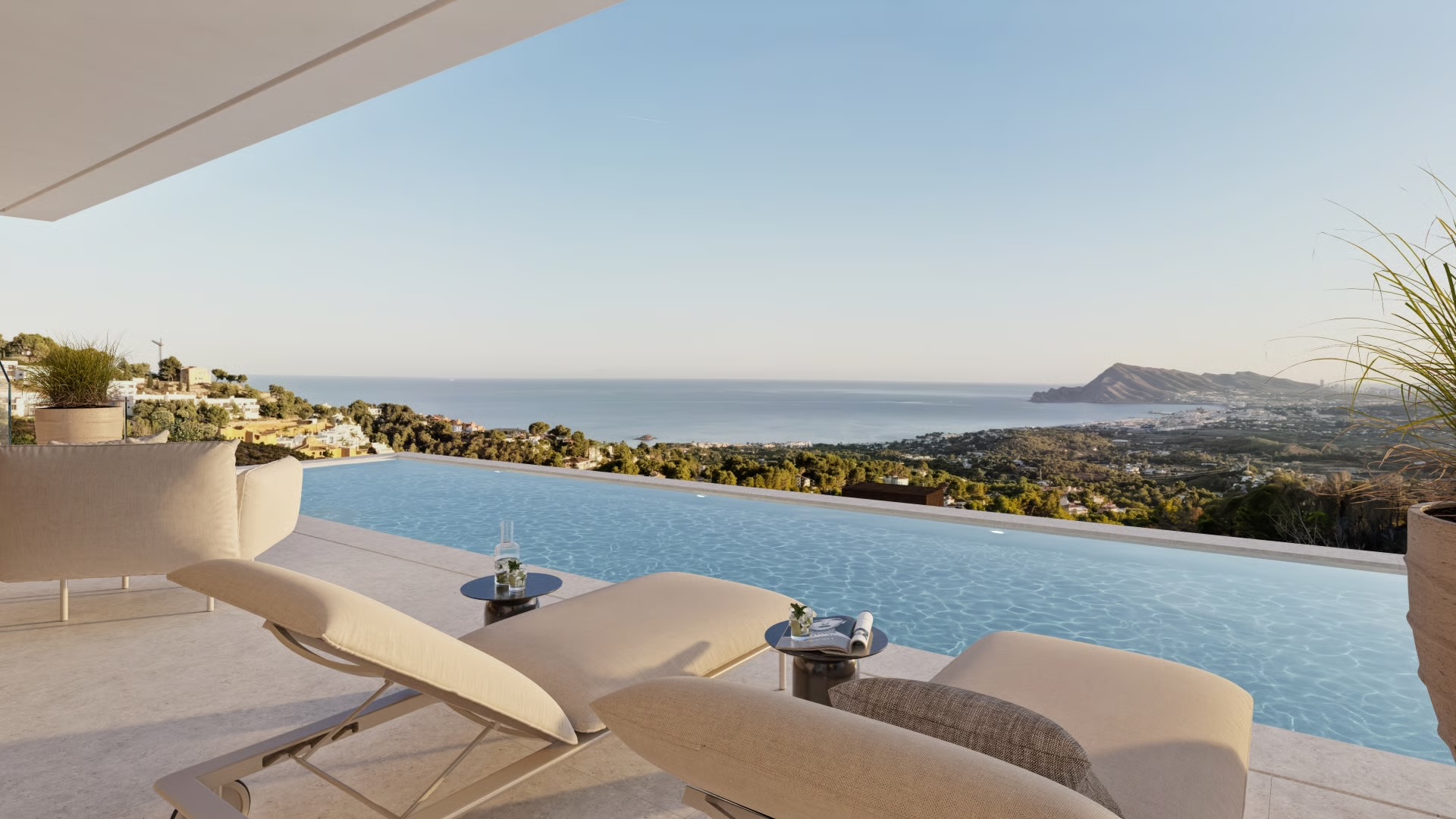24652 - Contemporary luxury villa with sea views in Altea