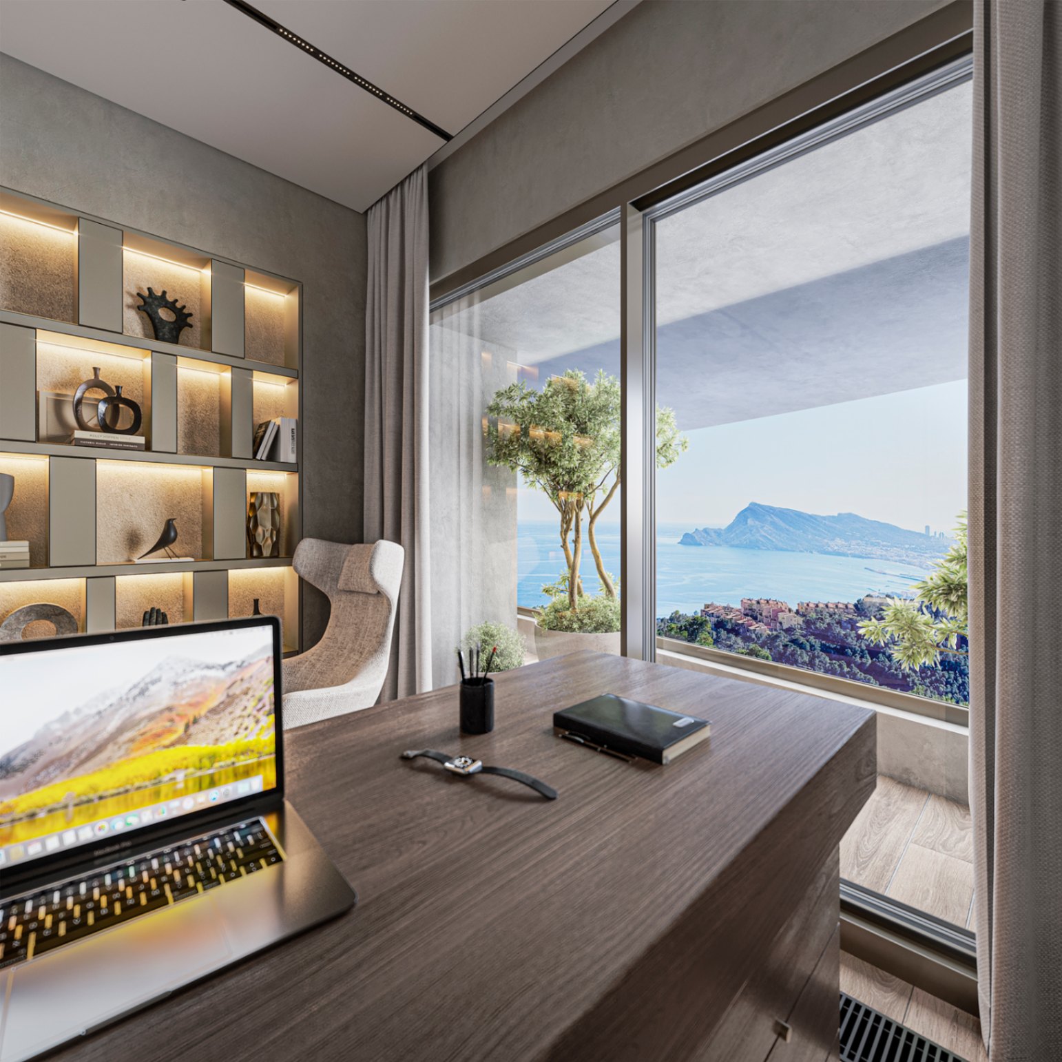 Villa de lujo en Altea Hills con piscina infinity