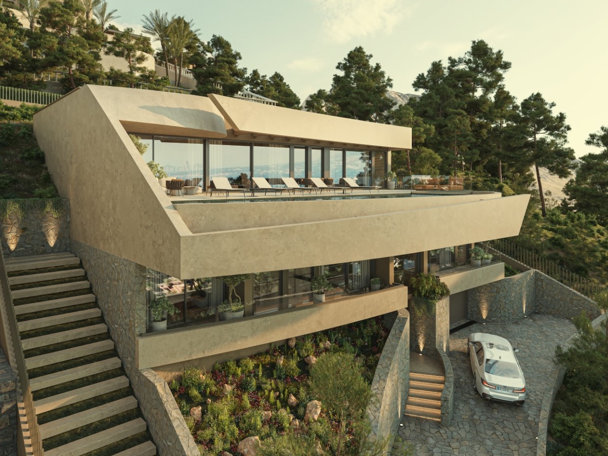 Villa de lujo en Altea Hills con piscina infinity