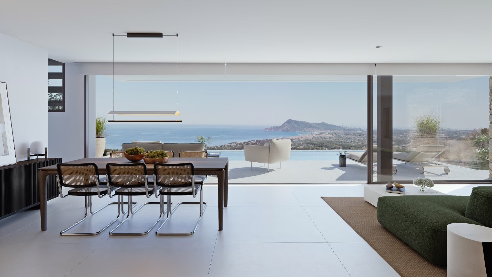 Villa contemporaine exclusive avec vues infinies sur la Méditerranée à Altea