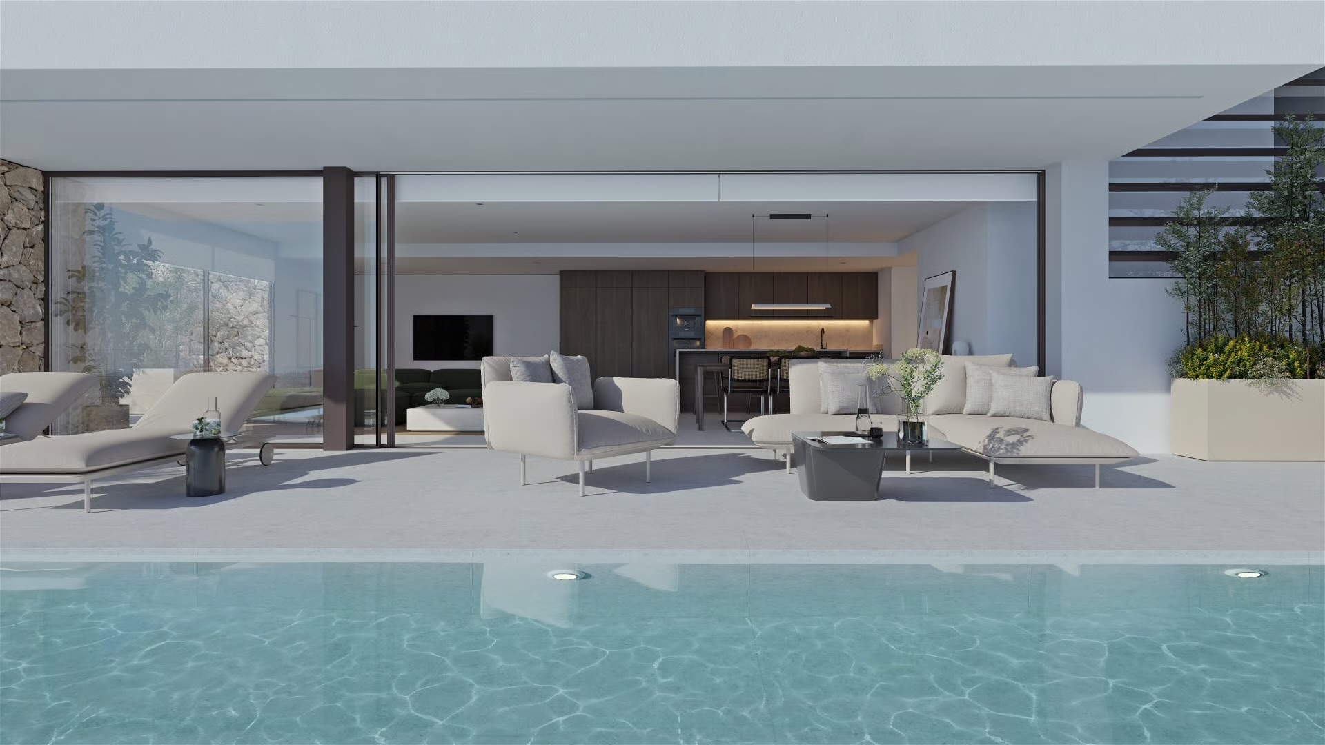 Villa contemporaine exclusive avec vues infinies sur la Méditerranée à Altea