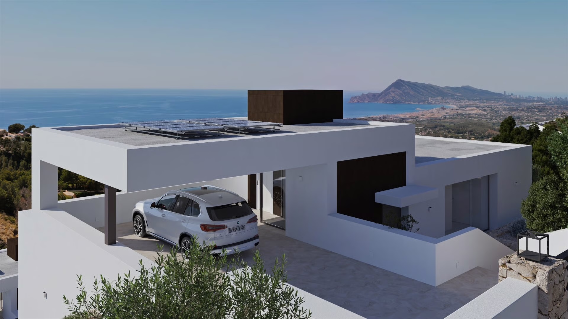 Villa contemporaine exclusive avec vues infinies sur la Méditerranée à Altea