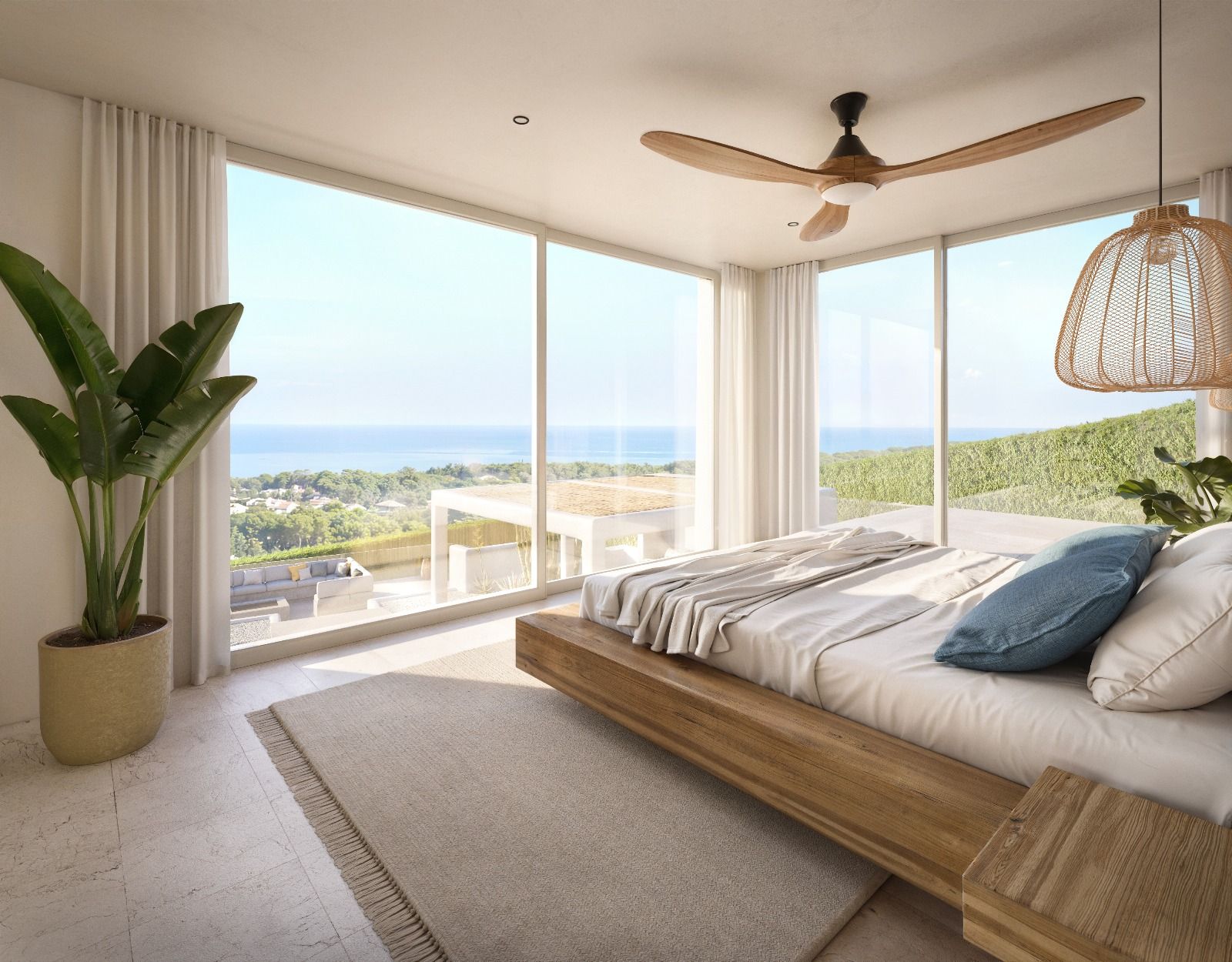 Villa exclusive neuve avec vue sur la mer à Jávea