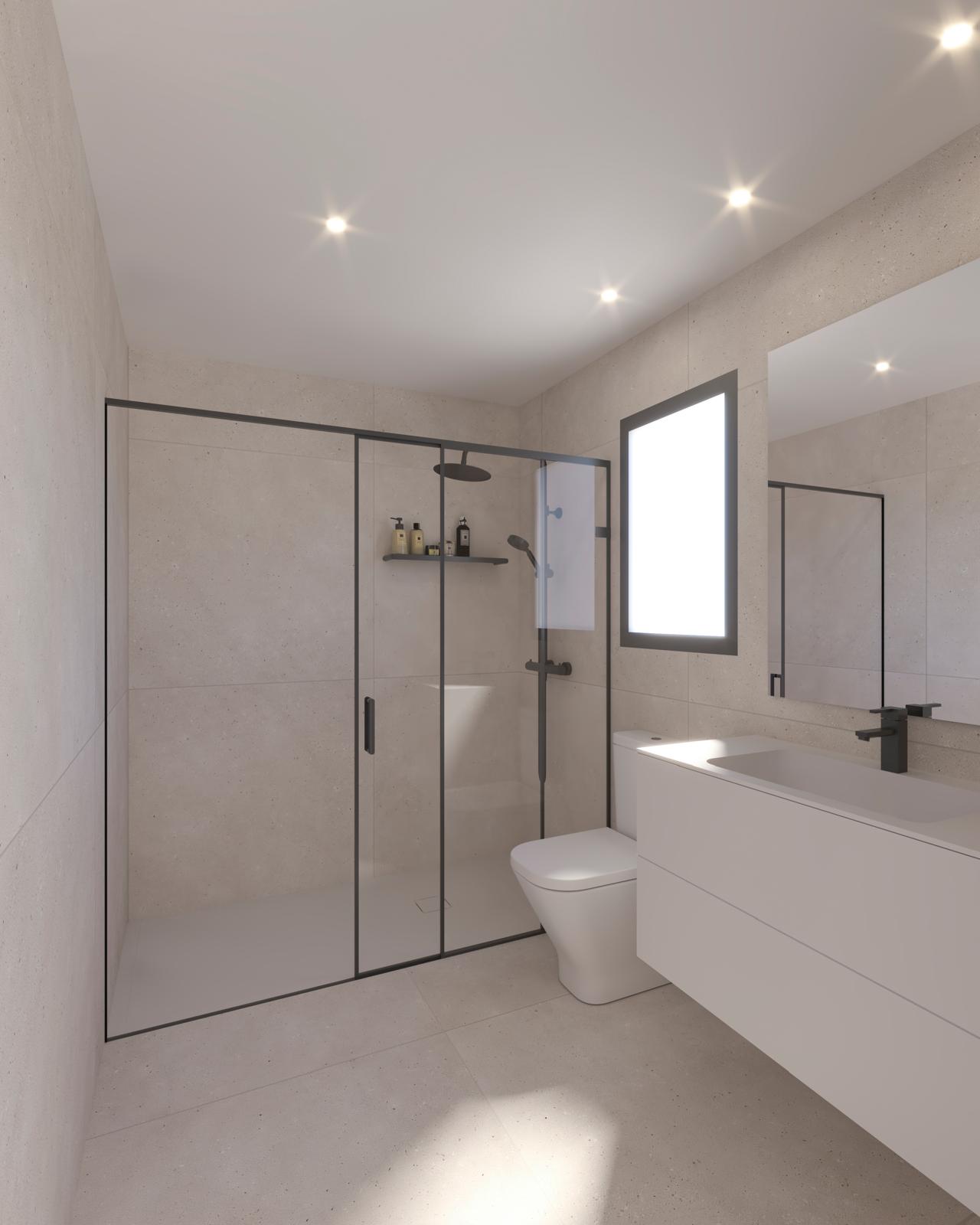 Apartamento de obra nueva de 3 dormitorios en la primera planta en Javea