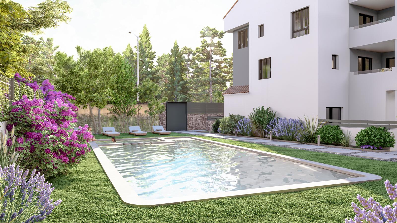 Appartement de 2 chambres au rez-de-chaussée à Javea