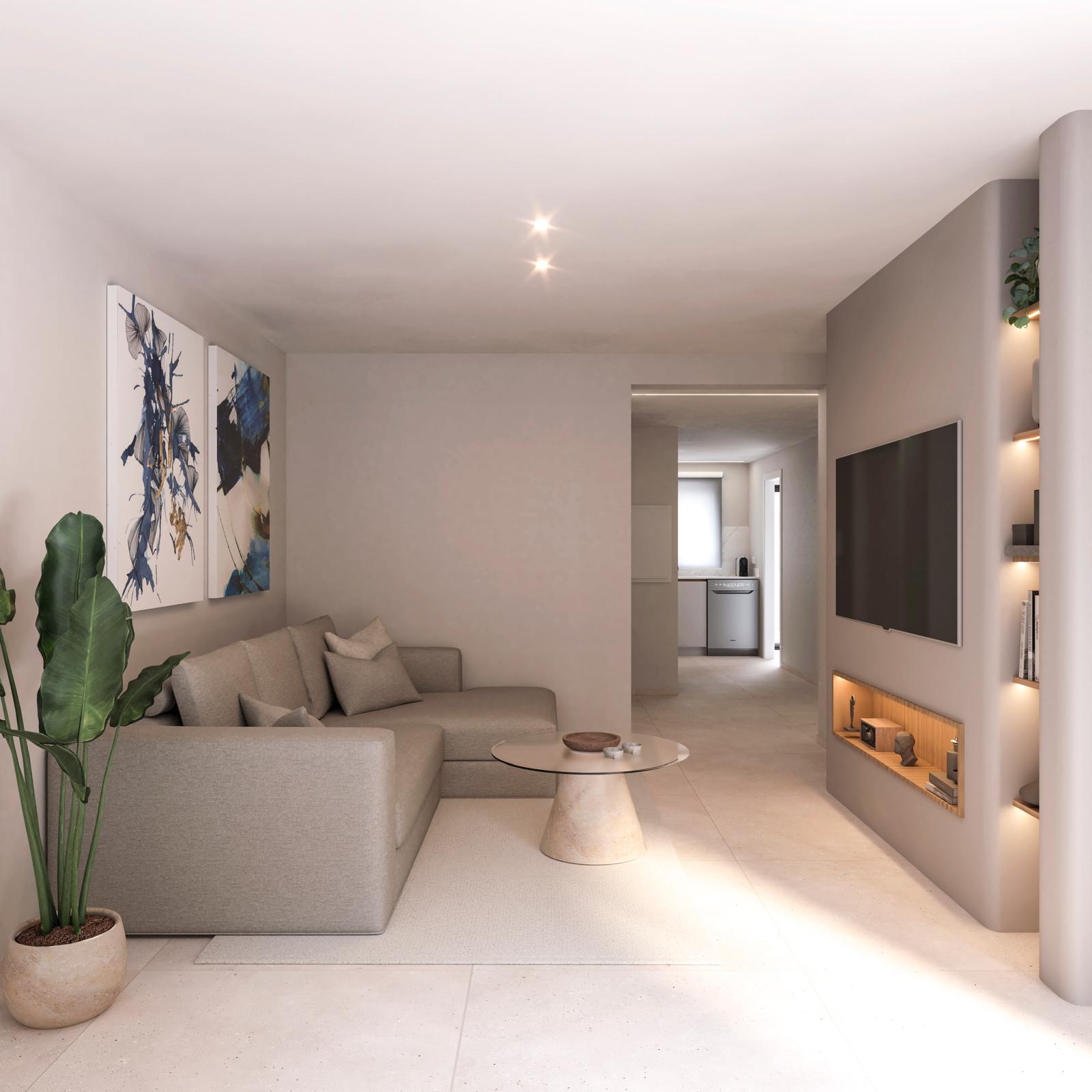 Apartament z 3 sypialniami na parterze w Javea