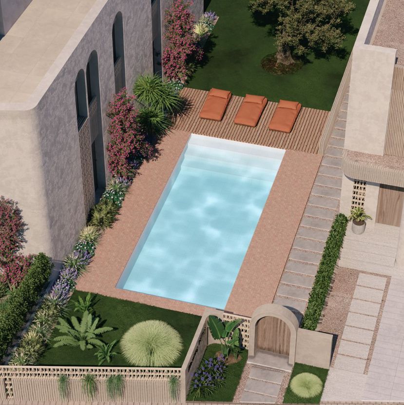 Maison mitoyenne neuve à Javea avec 3 chambres