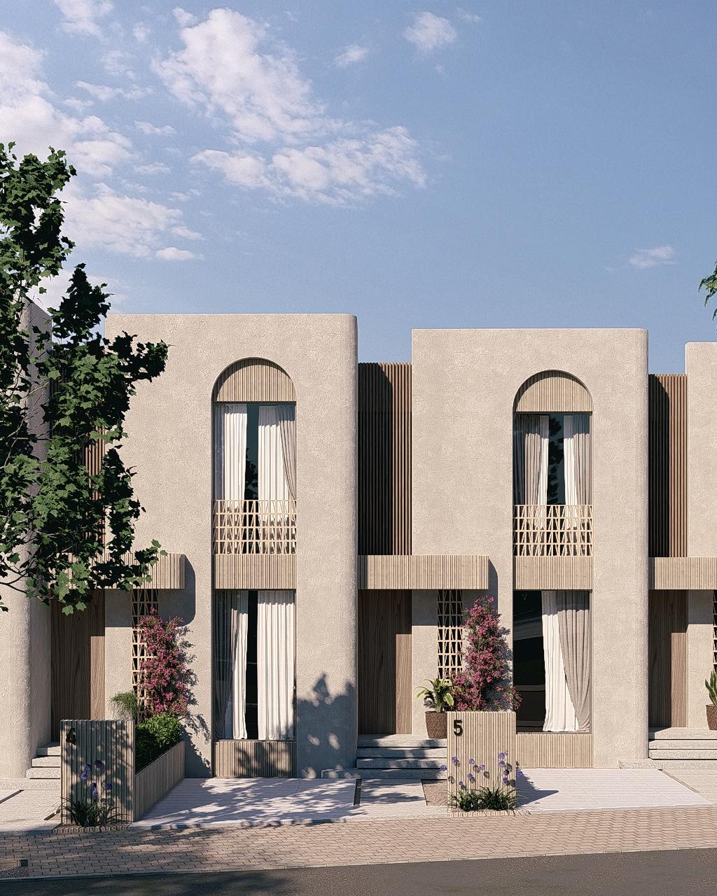 Maison mitoyenne neuve à Javea avec 3 chambres