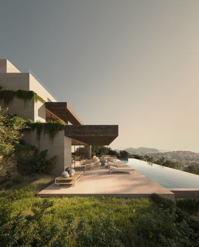 Villa de luxe de 4 chambres avec vue sur la mer à Benisa