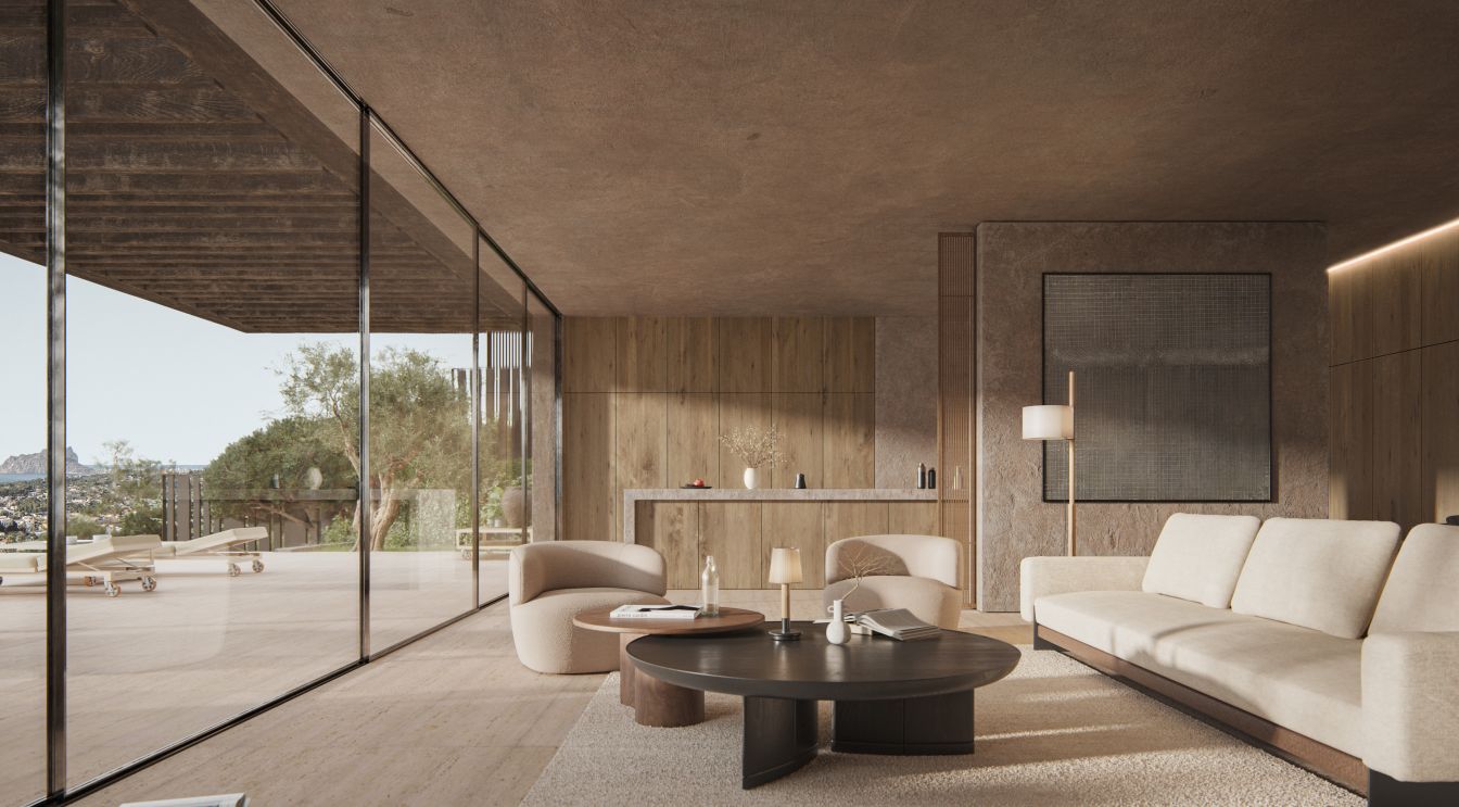 Villa de luxe de 4 chambres avec vue sur la mer à Benisa
