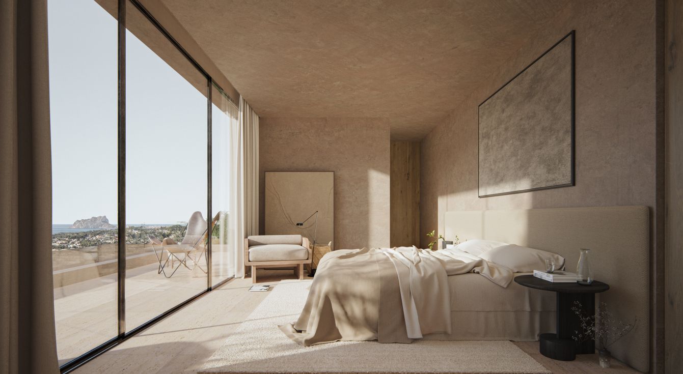 Villa de luxe de 4 chambres avec vue sur la mer à Benisa