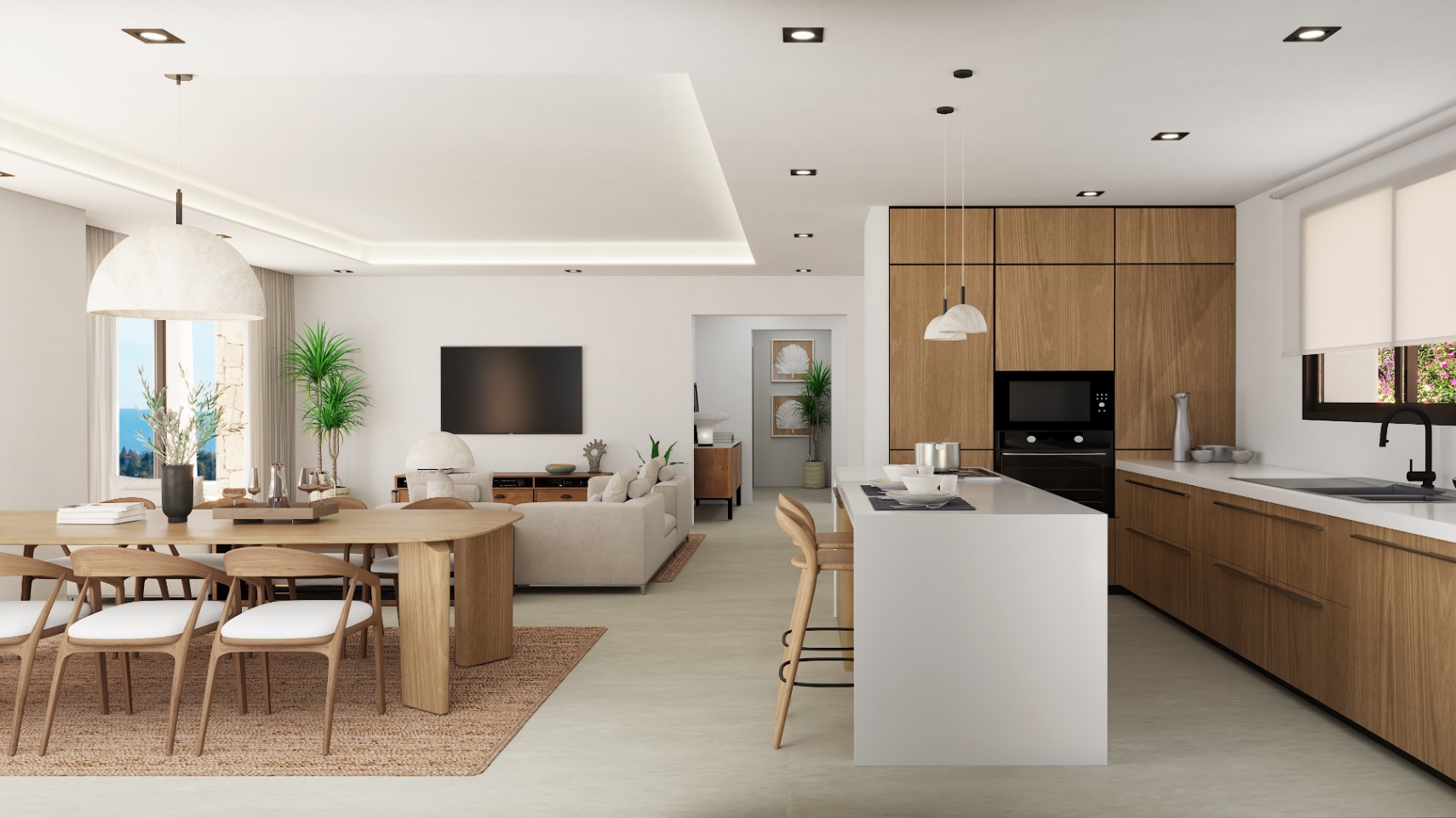 Modern 4-bedroom villa with pool in Benissa