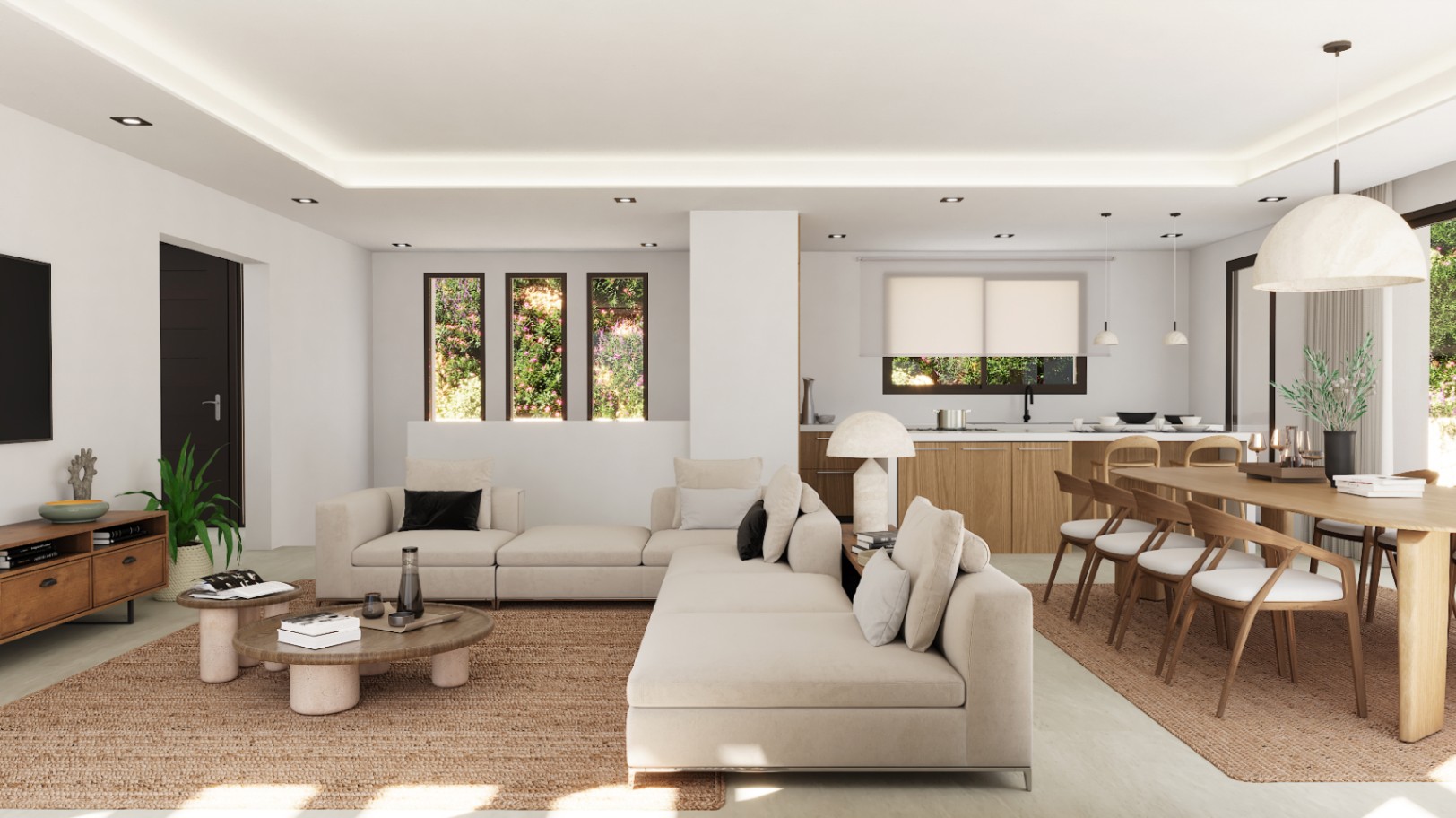 Modern 4-bedroom villa with pool in Benissa