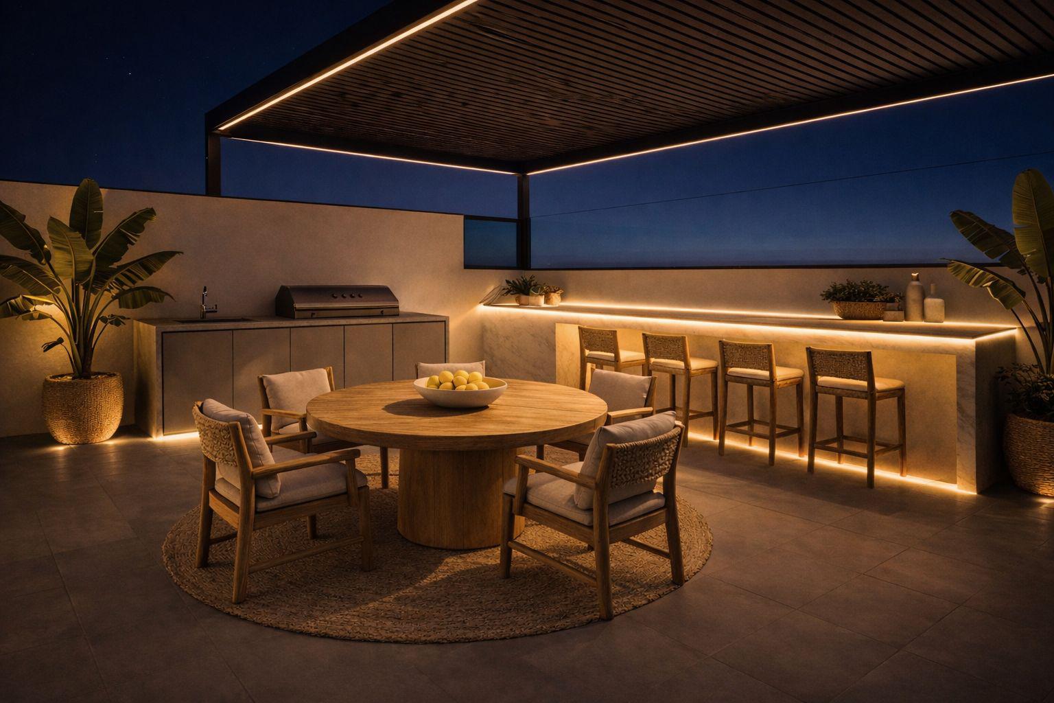 1-bedroom penthouse near the urban center of Denia