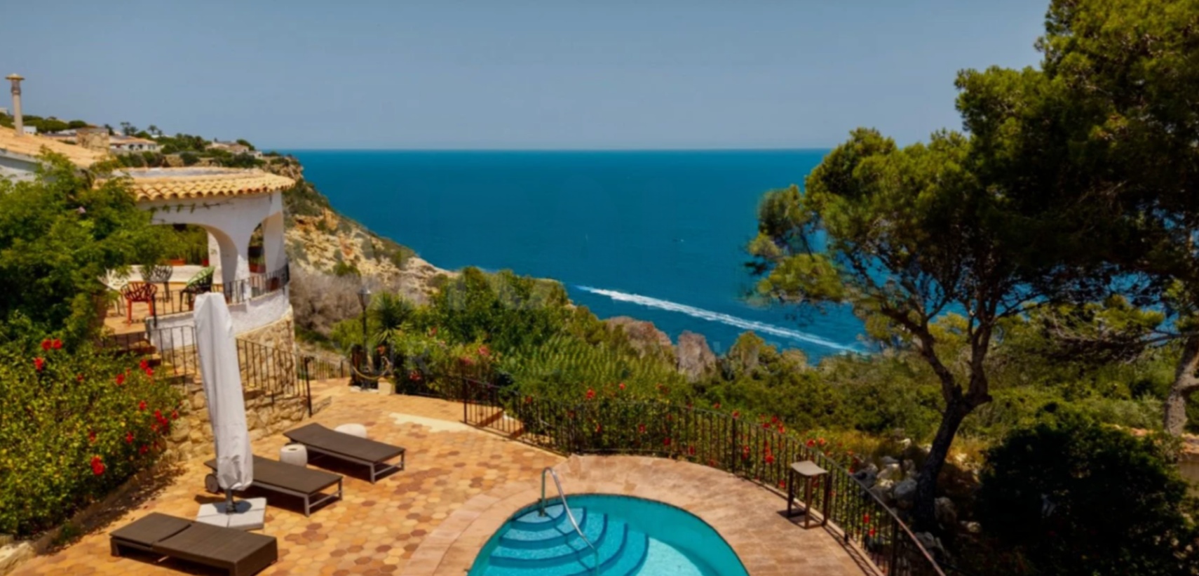 Villa mit 3 Schlafzimmern und atemberaubendem Meerblick in Javea