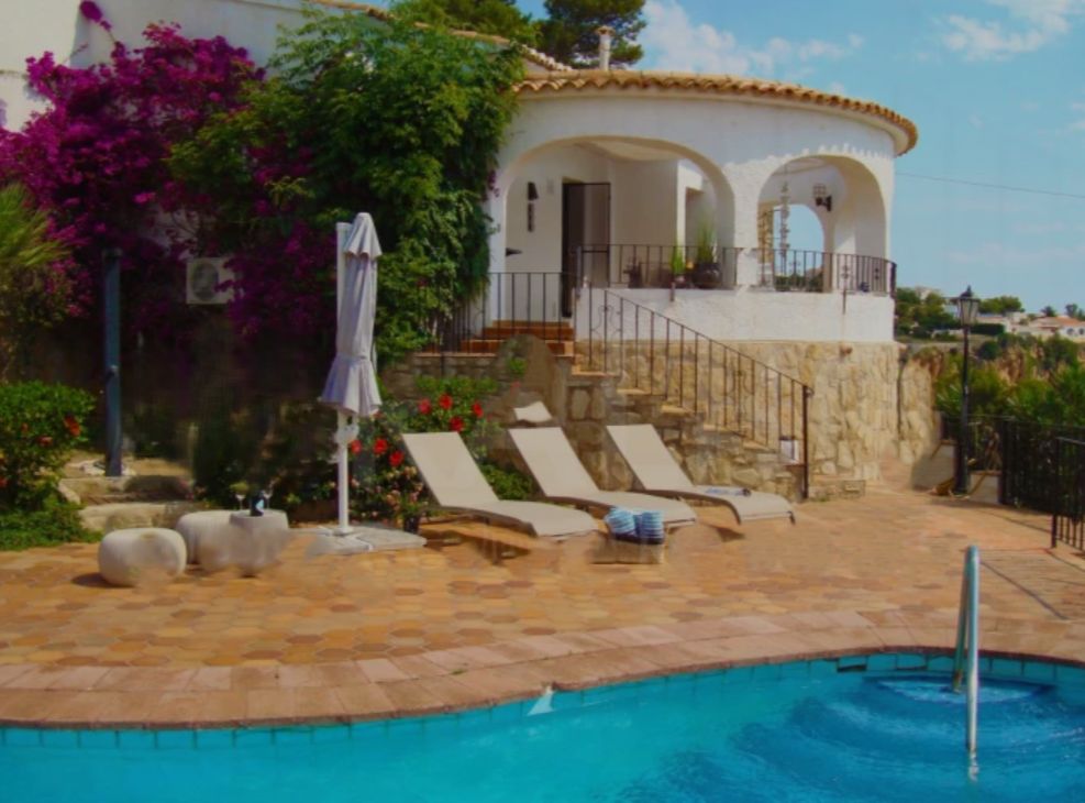 Villa mit 3 Schlafzimmern und atemberaubendem Meerblick in Javea