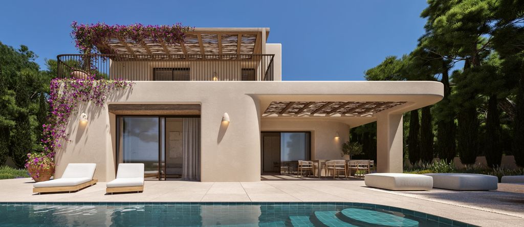 Villa de 4 chambres avec vue sur la mer à Javea