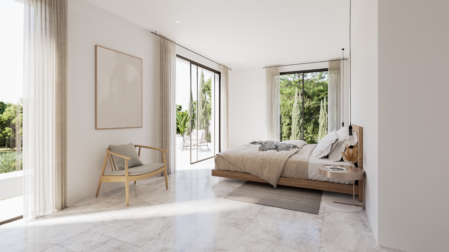 Contemporary luxury villa in Monte Olimpo, Jávea – Modern Ibiza-style design with private pool