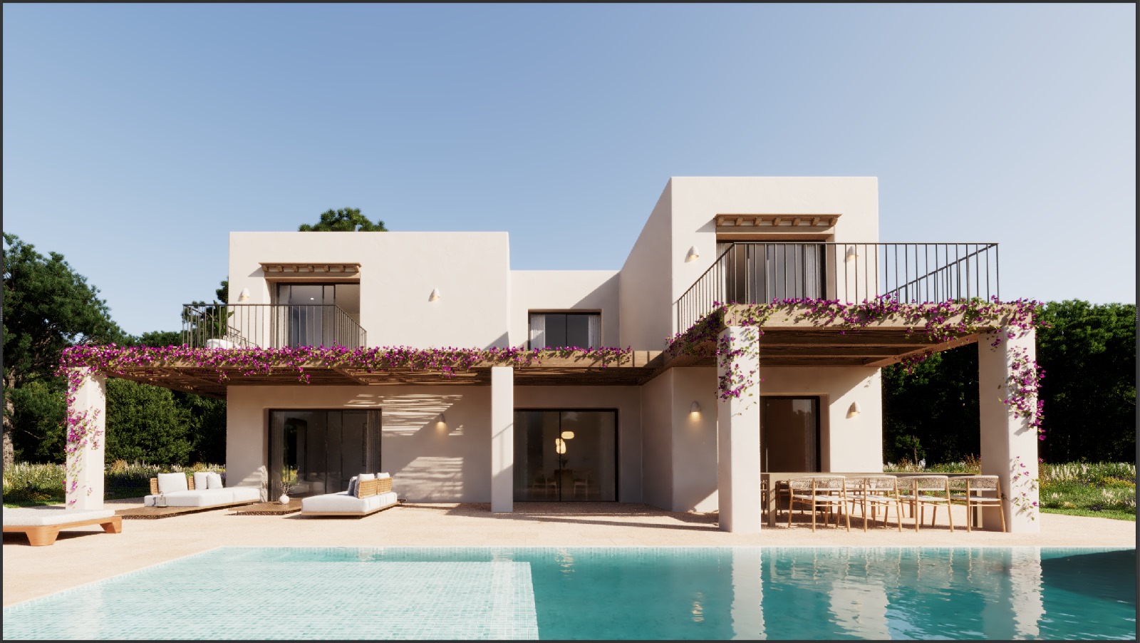 CBHN1006 - Contemporary luxury villa in Monte Olimpo, Jávea – Modern Ibiza-style design with private pool