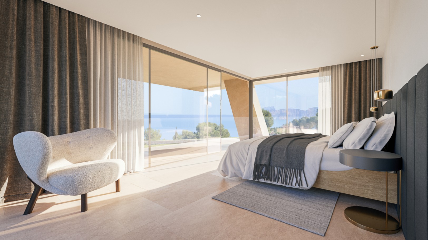 Villa de luxe contemporaine avec vue sur la mer et la montagne à Monte Olimpo, Jávea – Design exclusif et piscine privée