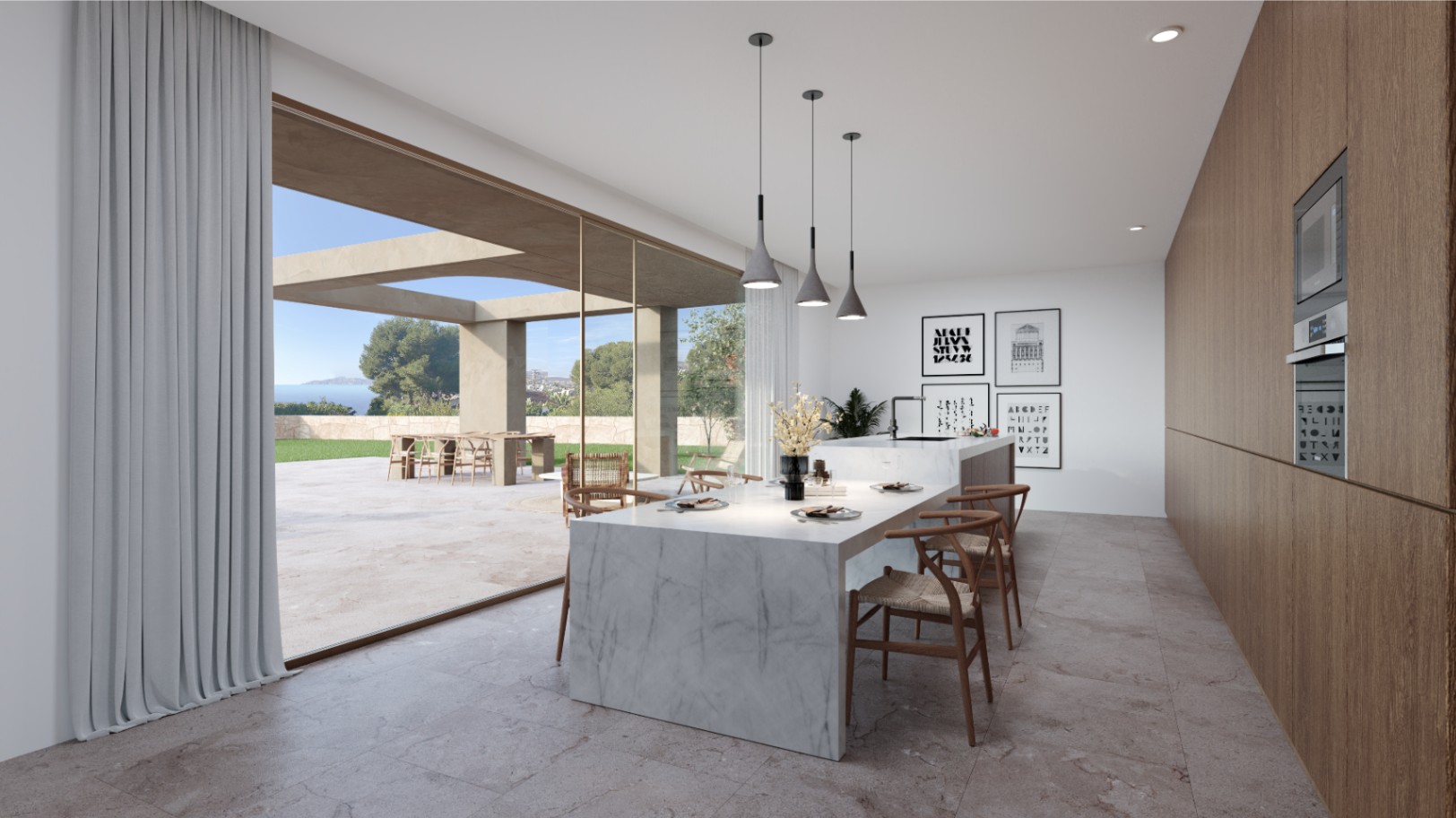Villa de Luxe avec Vue sur Mer à Vendre à Jávea – Architecture Exclusive et Piscine Privée